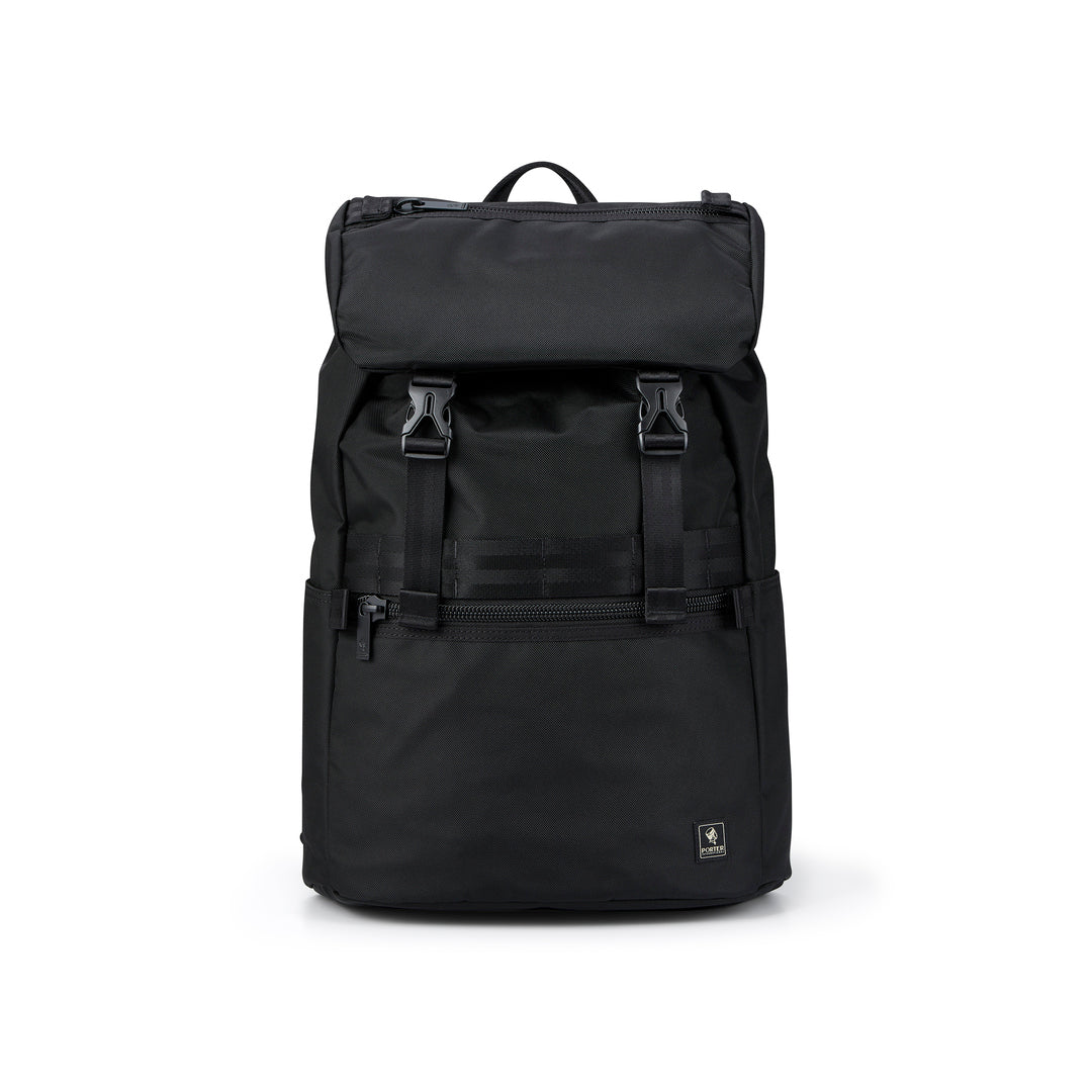 PORTER INTERNATIONAL Youngster Backpack 'Black' - front view