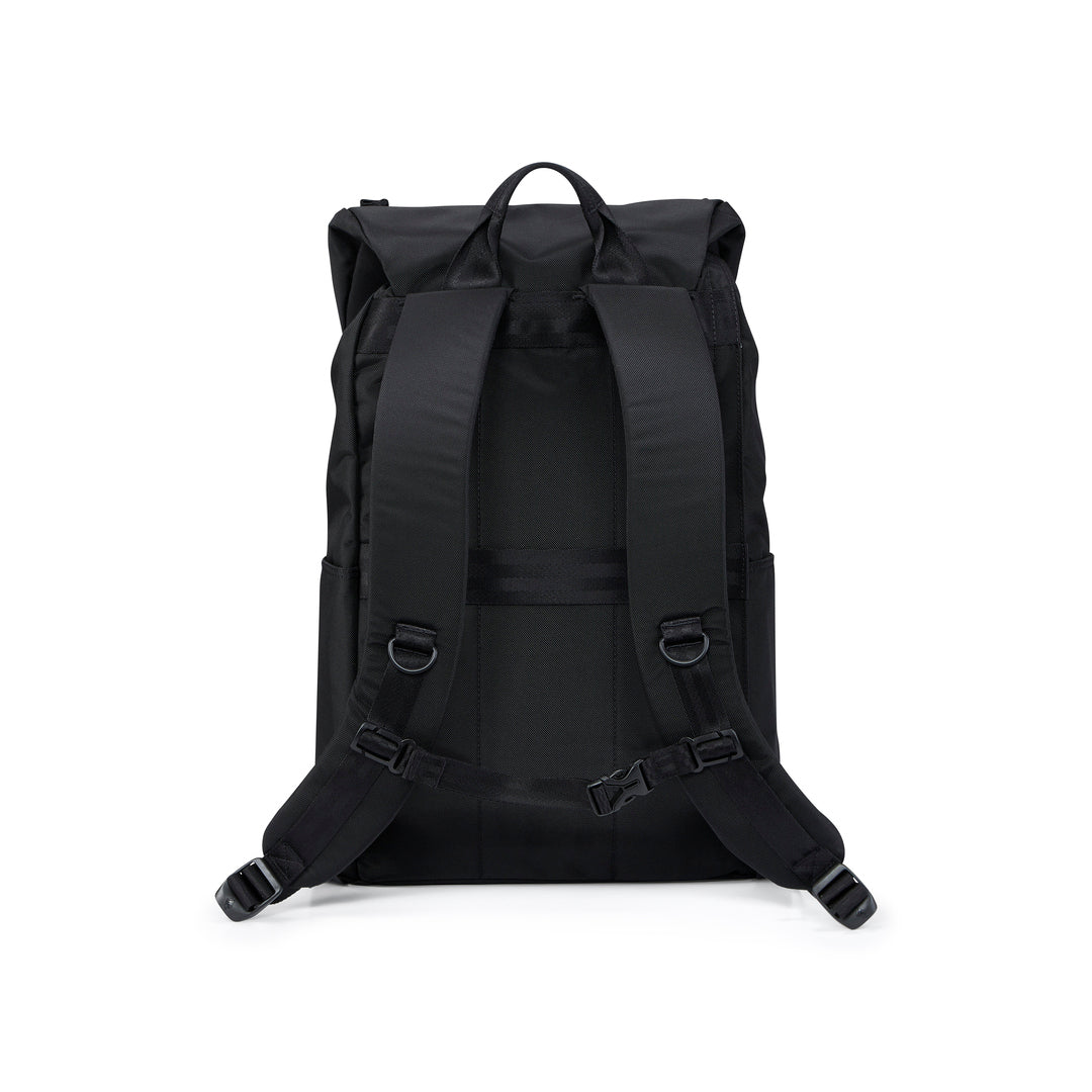 PORTER INTERNATIONAL Youngster Backpack 'Black' - rear view