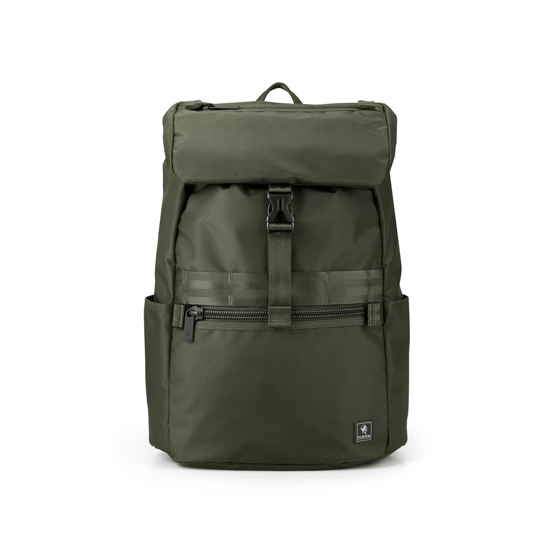 PORTER INTERNATIONAL Youngster Backpack 'Forest Green' - front view