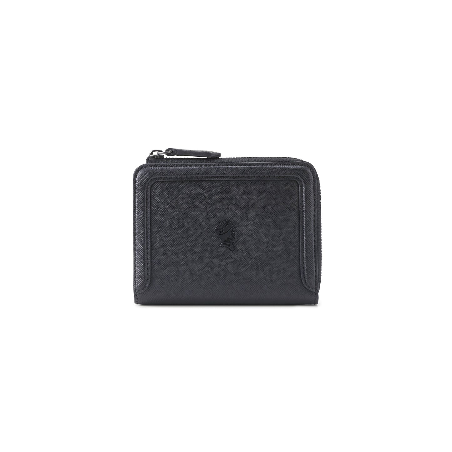 Shop PORTER INTERNATIONAL Bound L-Shaped Wallet Black at SneakSurf. Textured leather compact wallet with zip closure and card slots.