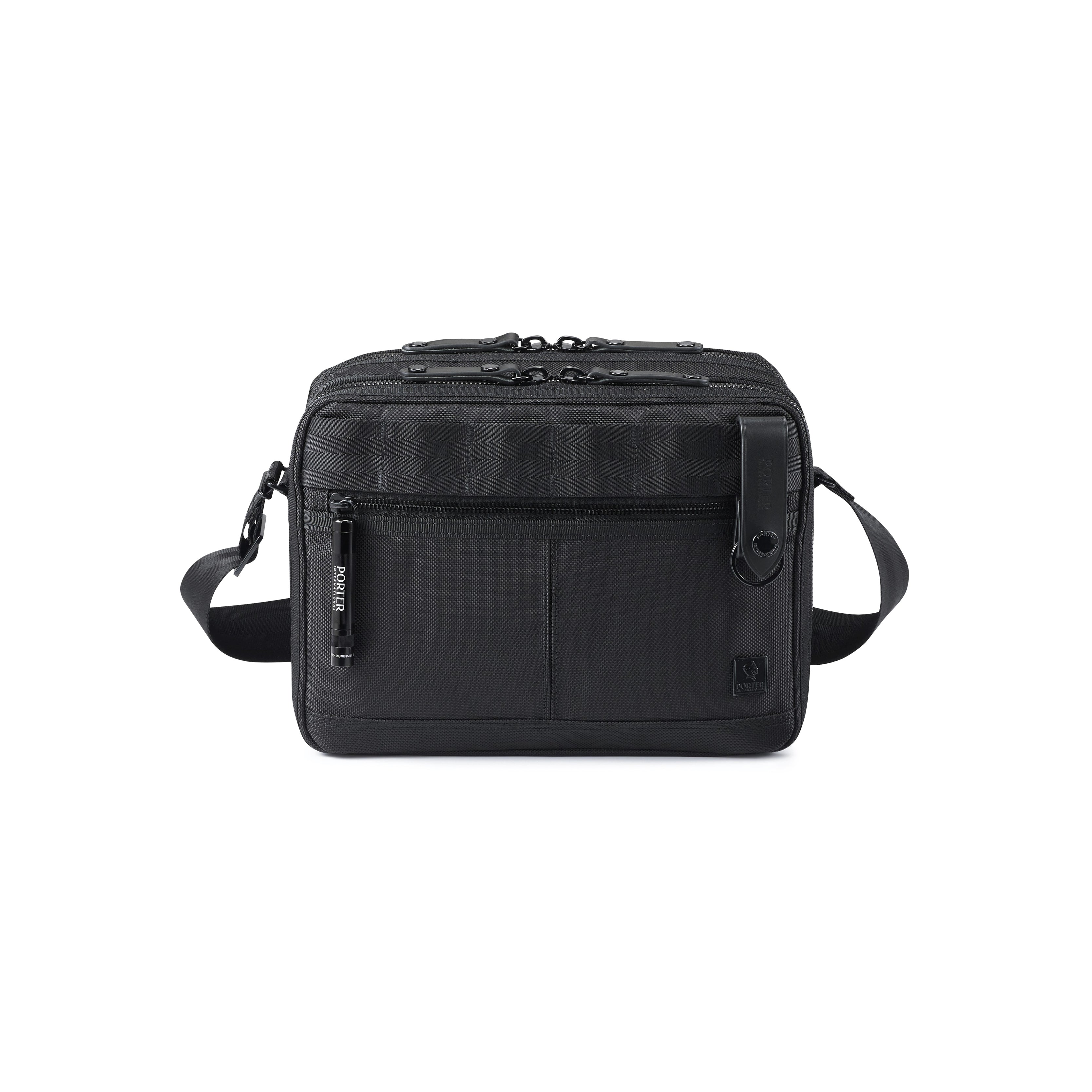 PORTER INTERNATIONAL New Heat Shoulder Bag (L) 'Black' - SneakSurf