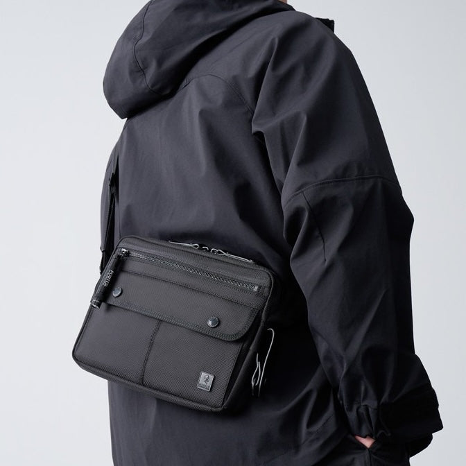 PORTER INTERNATIONAL New Heat Shoulder Bag 'Jet Black' - SneakSurf