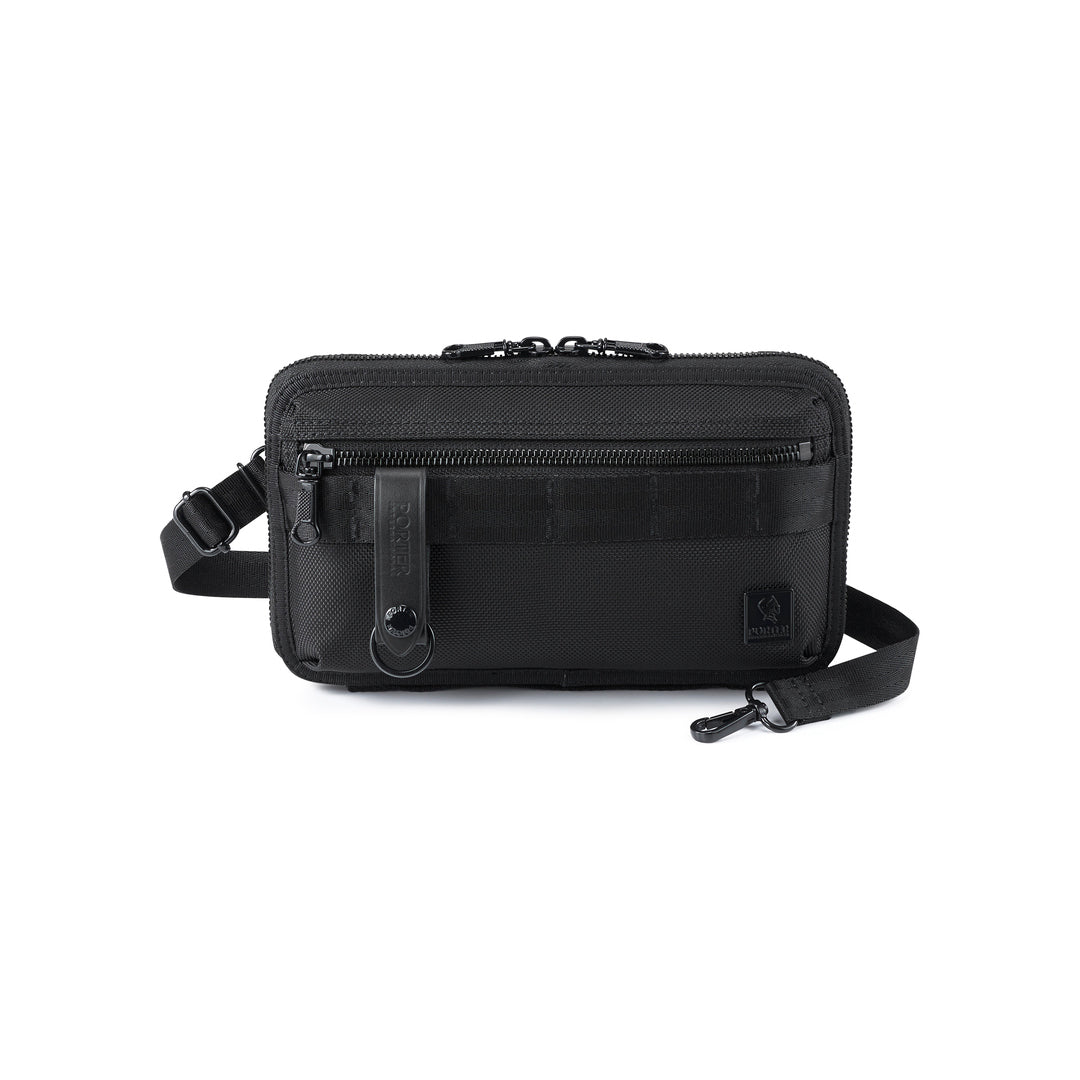 PORTER INTERNATIONAL New Heat Shoulder Bag 'Black' - front view