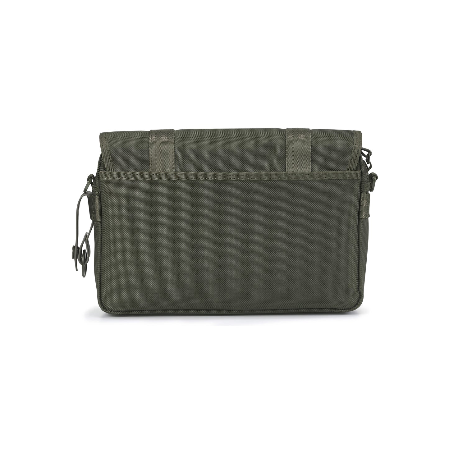 PORTER INTERNATIONAL New Heat Shoulder Bag Forest Green tactical fabric crossbody bag flap closure multiple pockets adjustable strap