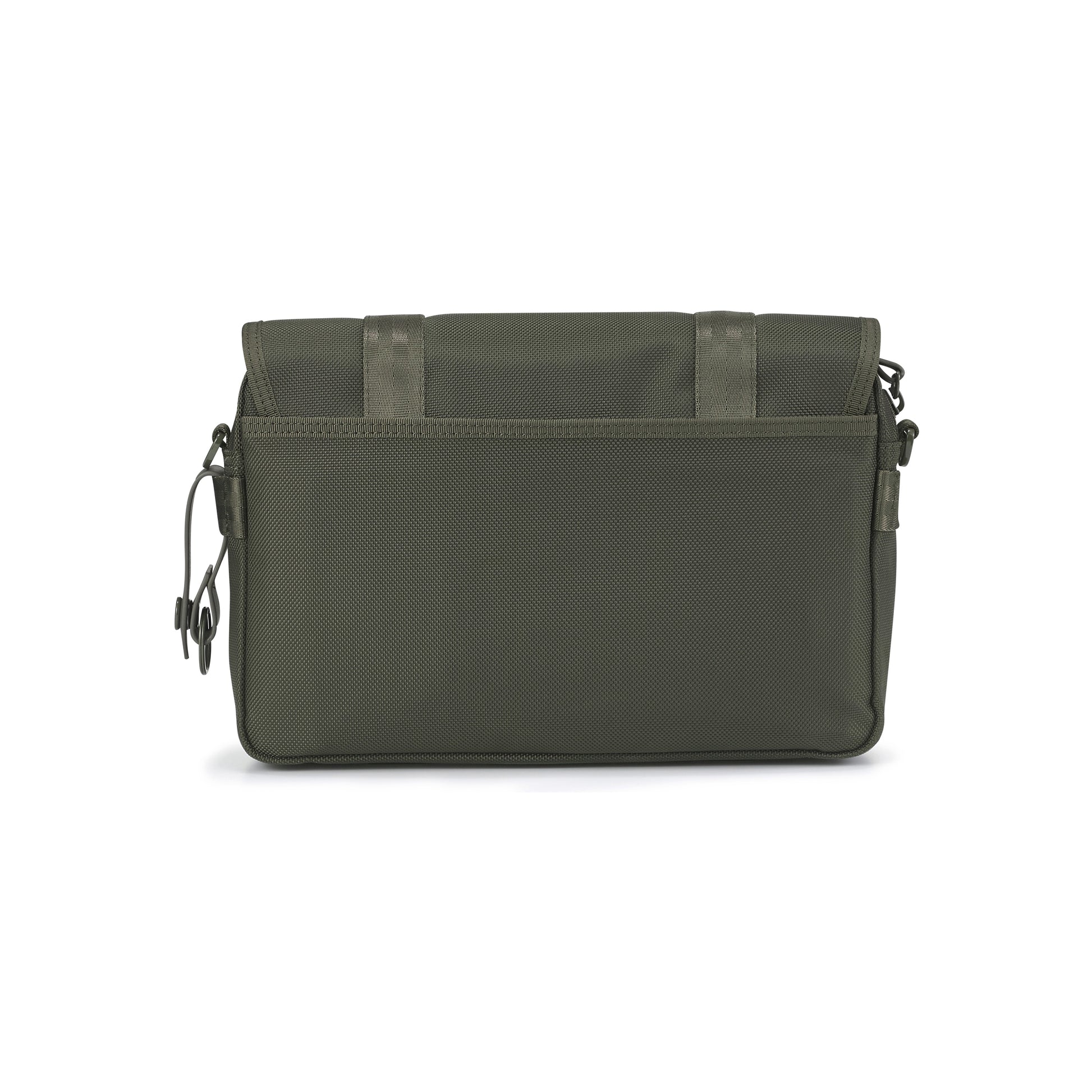 PORTER INTERNATIONAL New Heat Shoulder Bag Forest Green tactical fabric crossbody bag flap closure multiple pockets adjustable strap