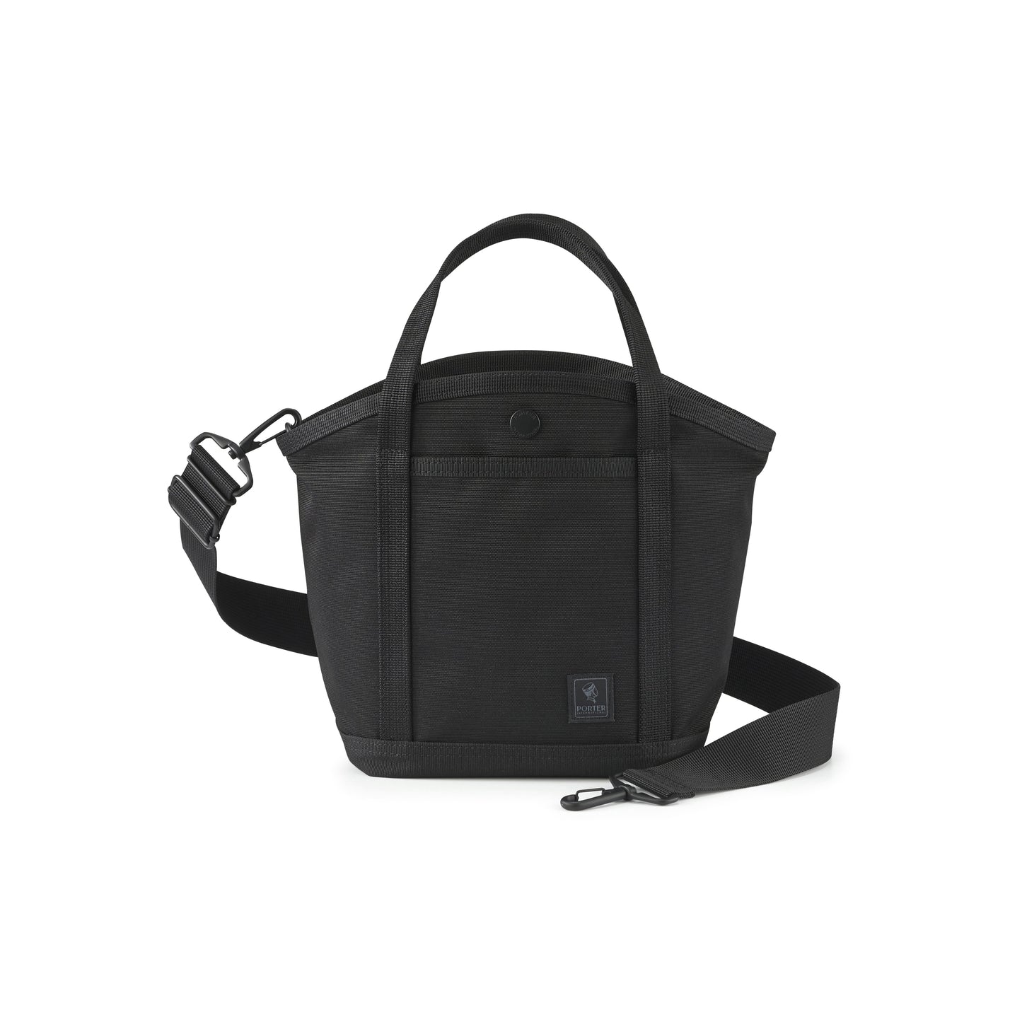 PORTER INTERNATIONAL Prime Handbag Black lightweight handbag adjustable strap utility casual everyday bag