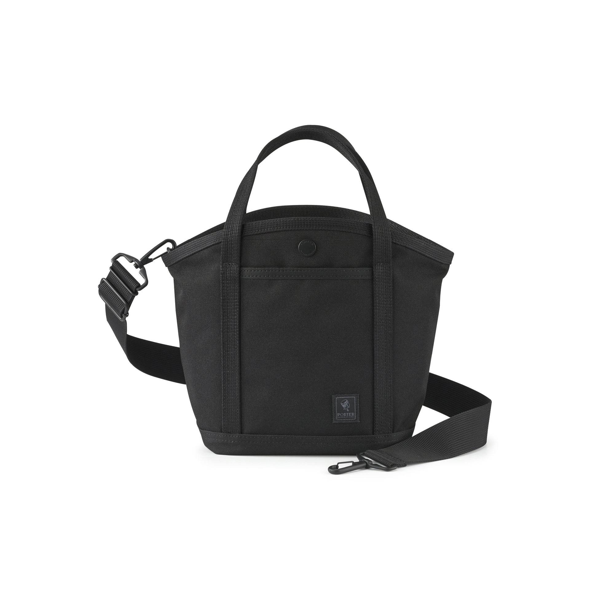 PORTER INTERNATIONAL Prime Handbag Black lightweight handbag adjustable strap utility casual everyday bag