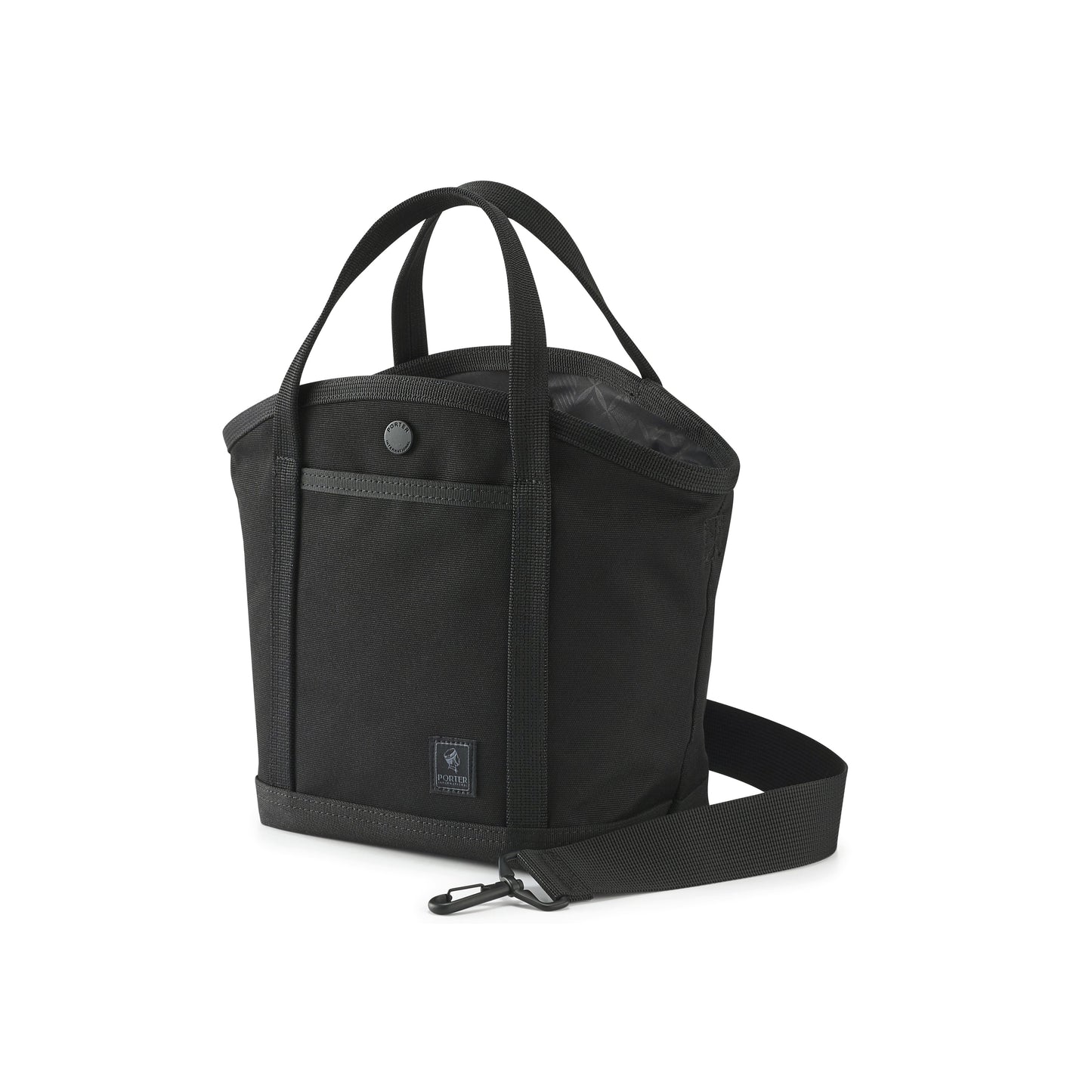 PORTER INTERNATIONAL Prime Handbag Black lightweight handbag adjustable strap utility casual everyday bag