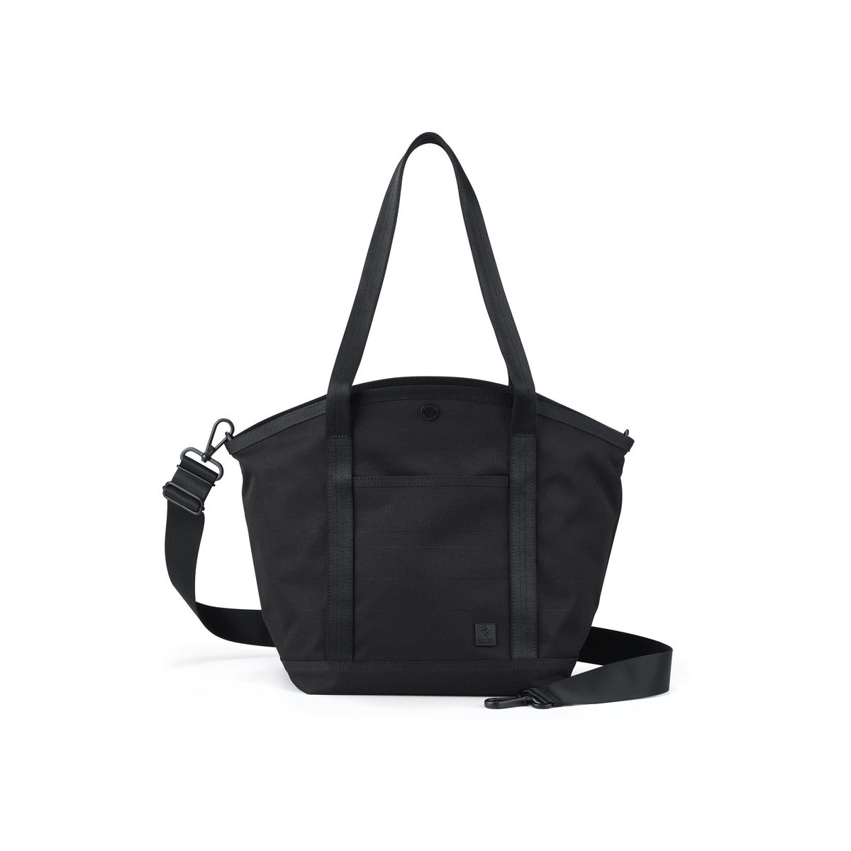 PORTER INTERNATIONAL Prime Tote Black with spacious main compartment, shoulder handles, detachable strap, and durable fabric construction