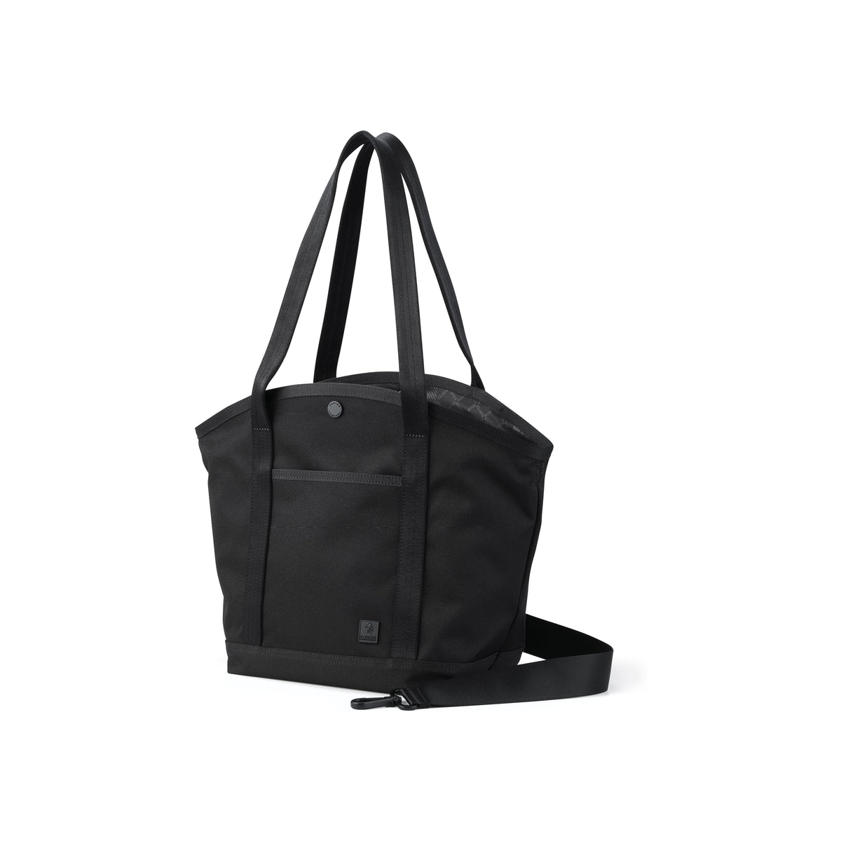 PORTER INTERNATIONAL Prime Tote Black with spacious main compartment, shoulder handles, detachable strap, and durable fabric construction
