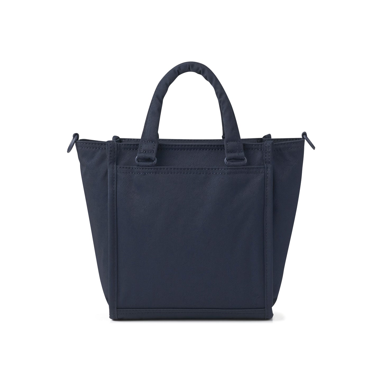 PORTER INTERNATIONAL Swing Handbag S Blue nylon shoulder bag top handle detachable strap structured design