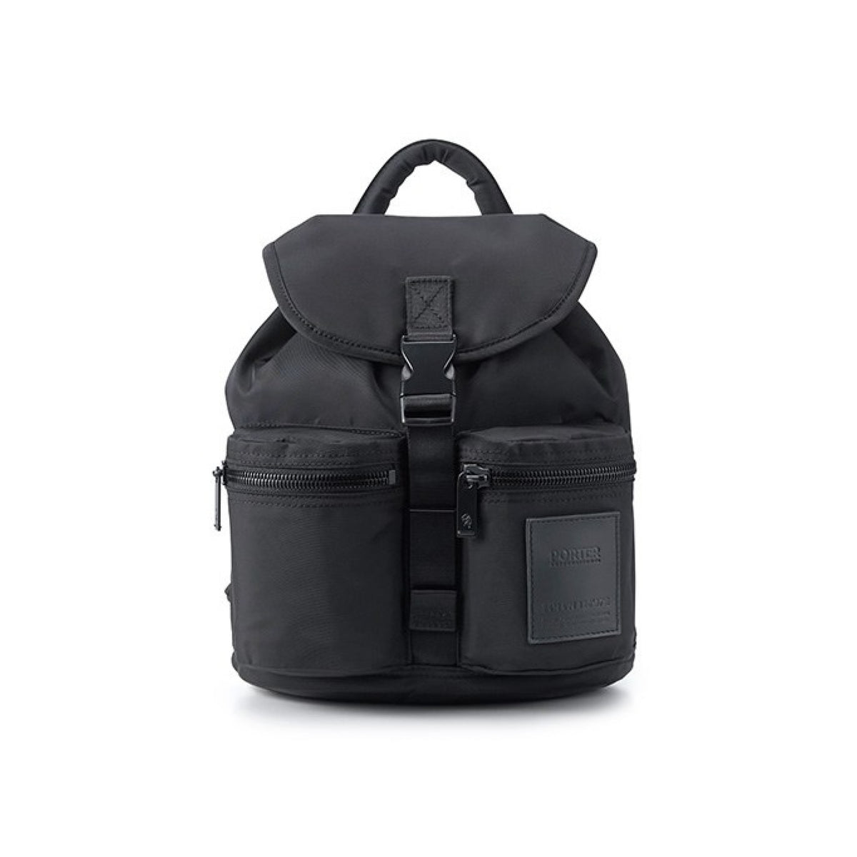 PORTER INTERNATIONAL Semi Backpack (S) 'Black' - front view