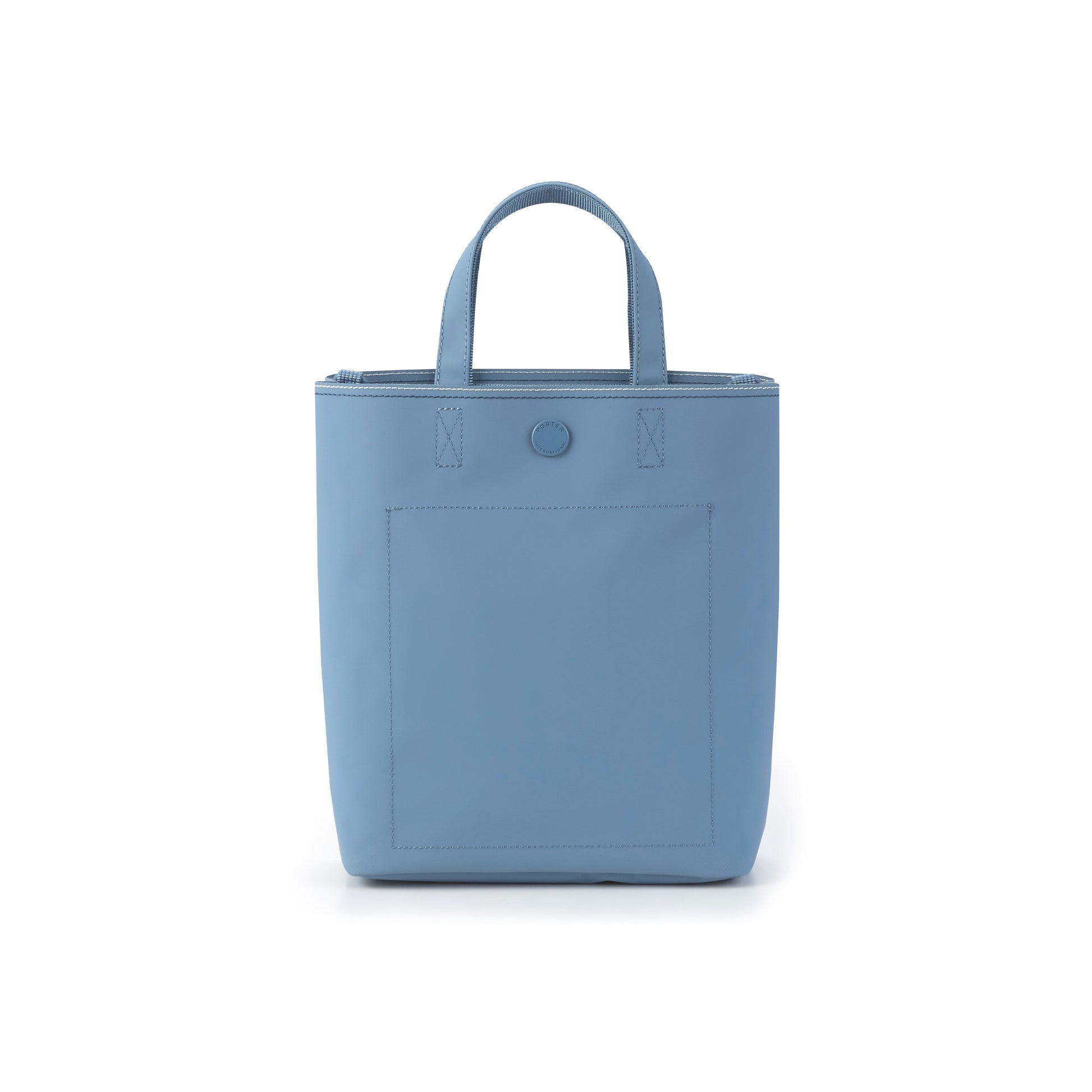 PORTER INTERNATIONAL Gappy HandBag Pouch Sky Blue lightweight handbag matching pouch adjustable strap everyday accessory