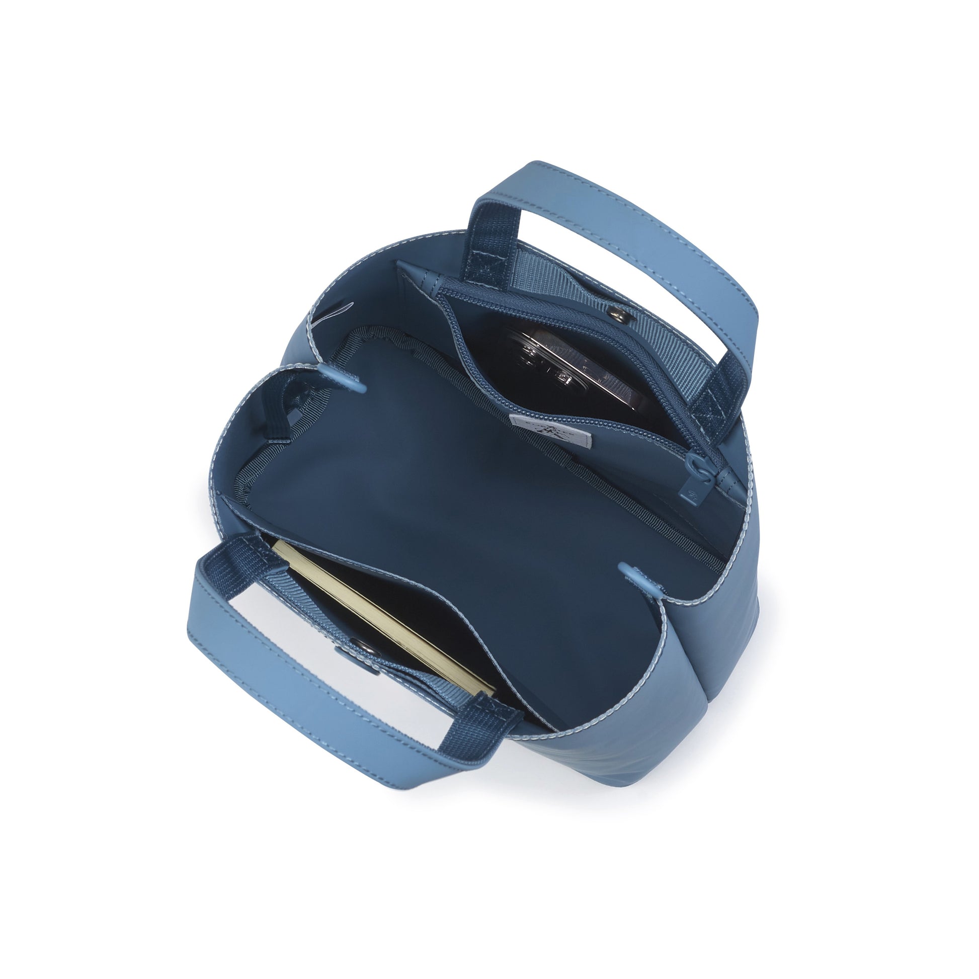 PORTER INTERNATIONAL Gappy HandBag Pouch Sky Blue lightweight handbag matching pouch adjustable strap everyday accessory