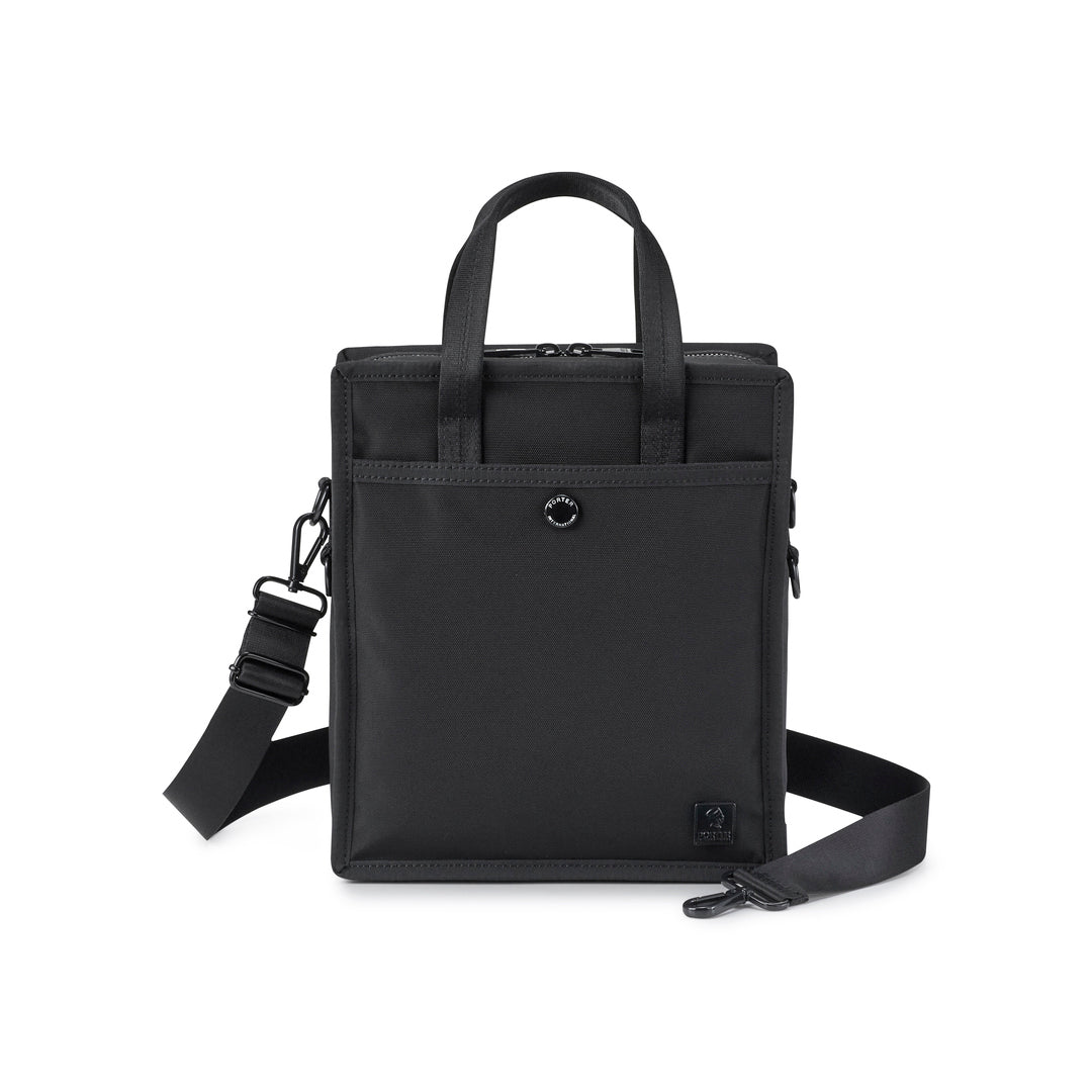 PORTER INTERNATIONAL Dean Handbag 'Black' - front view