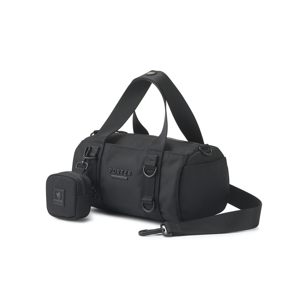 PORTER INTERNATIONAL Rollin Handbag S Black angled view - SKU 11871-00101