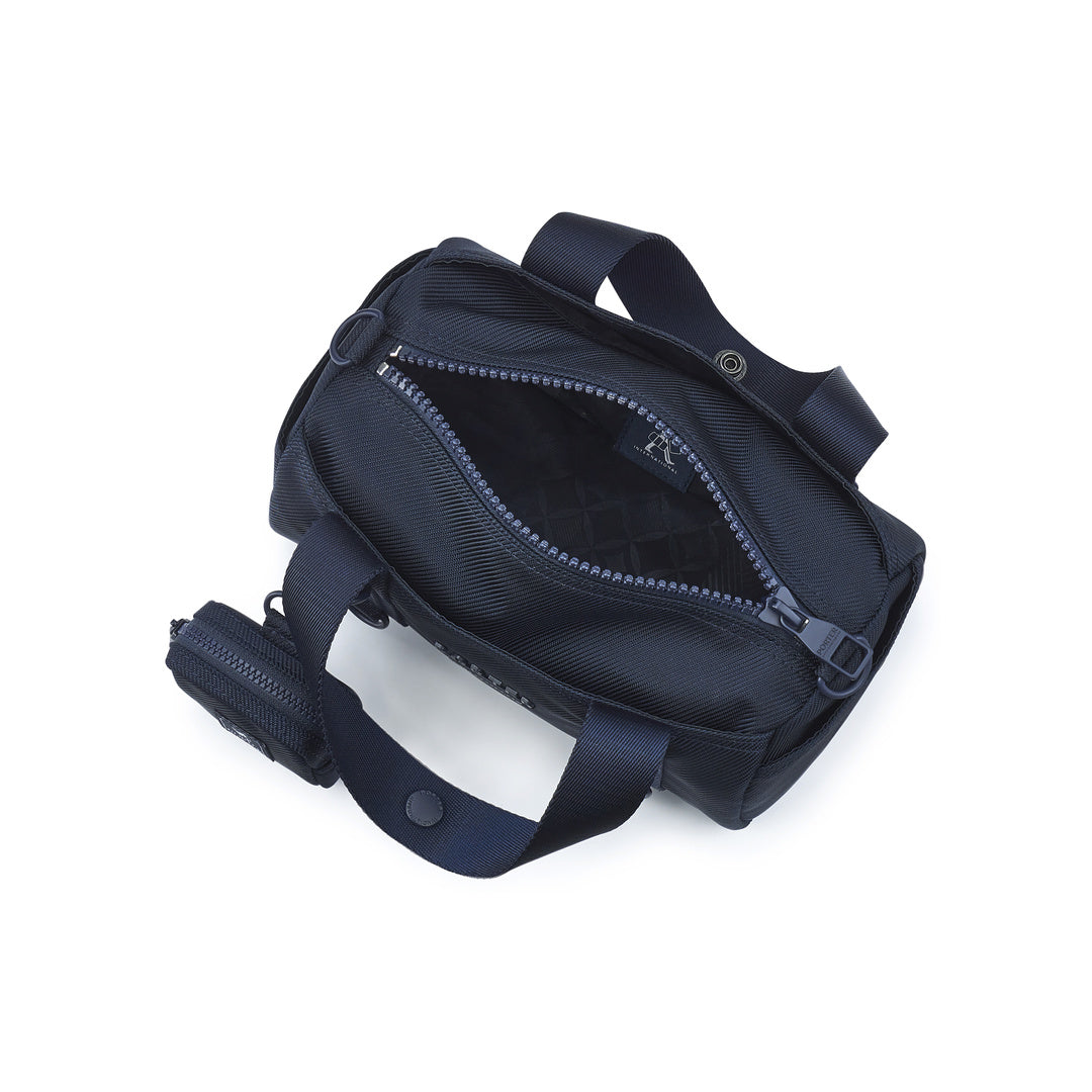 PORTER INTERNATIONAL Rollin Handbag S Blue interior compartment view - SKU 11871-00105