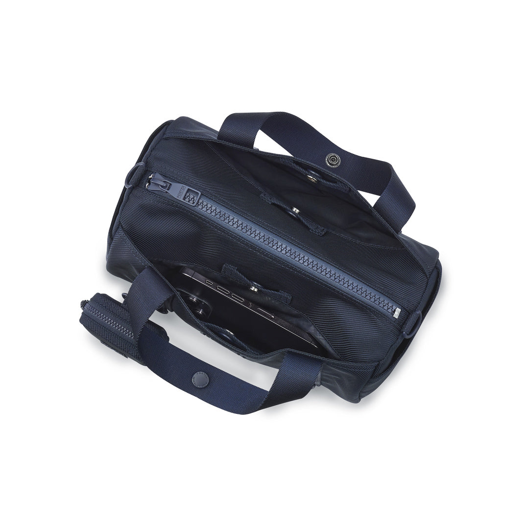 PORTER INTERNATIONAL Rollin Handbag M Blue mini pouch detail view - SKU 11871-00205