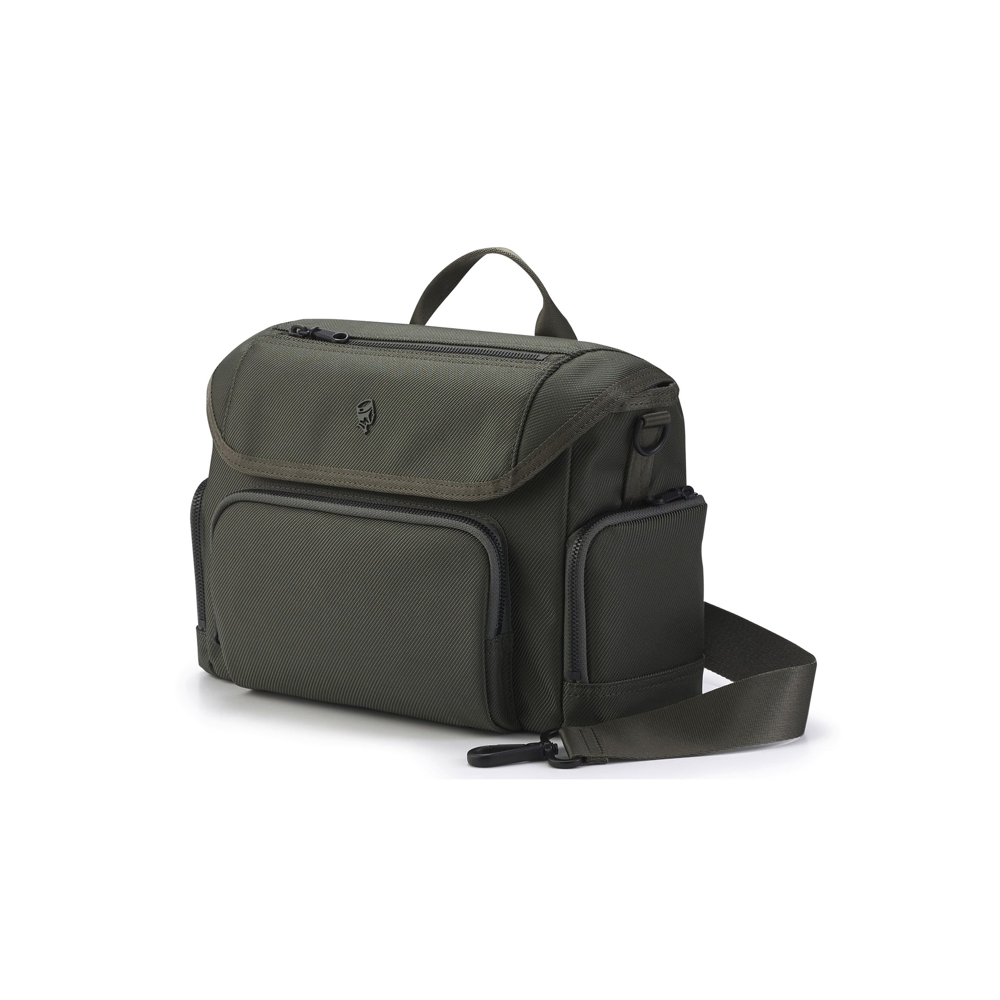 PORTER INTERNATIONAL Matrix Shoulder Bag L Grey utility shoulder bag adjustable strap spacious everyday carry accessory