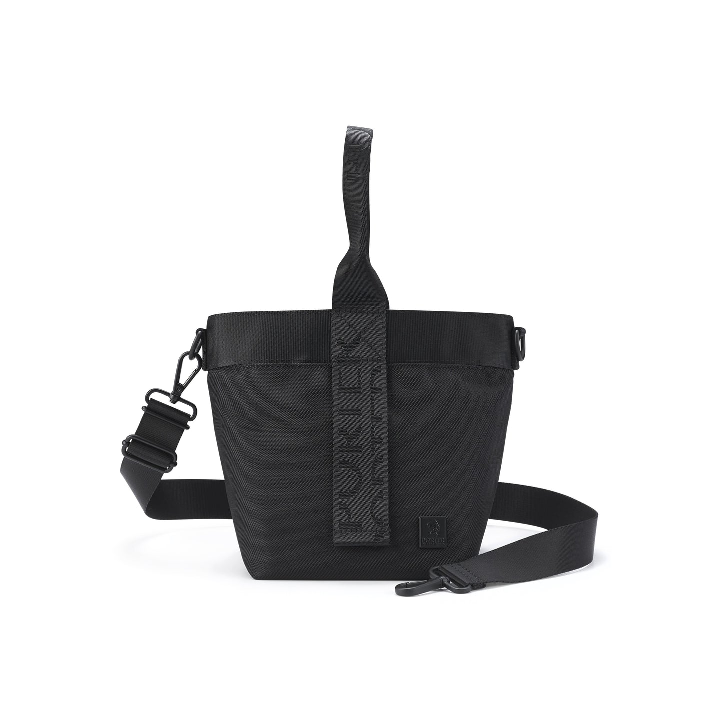 PORTER INTERNATIONAL Sway Handbag Black lightweight handbag utility design adjustable strap everyday carry bag