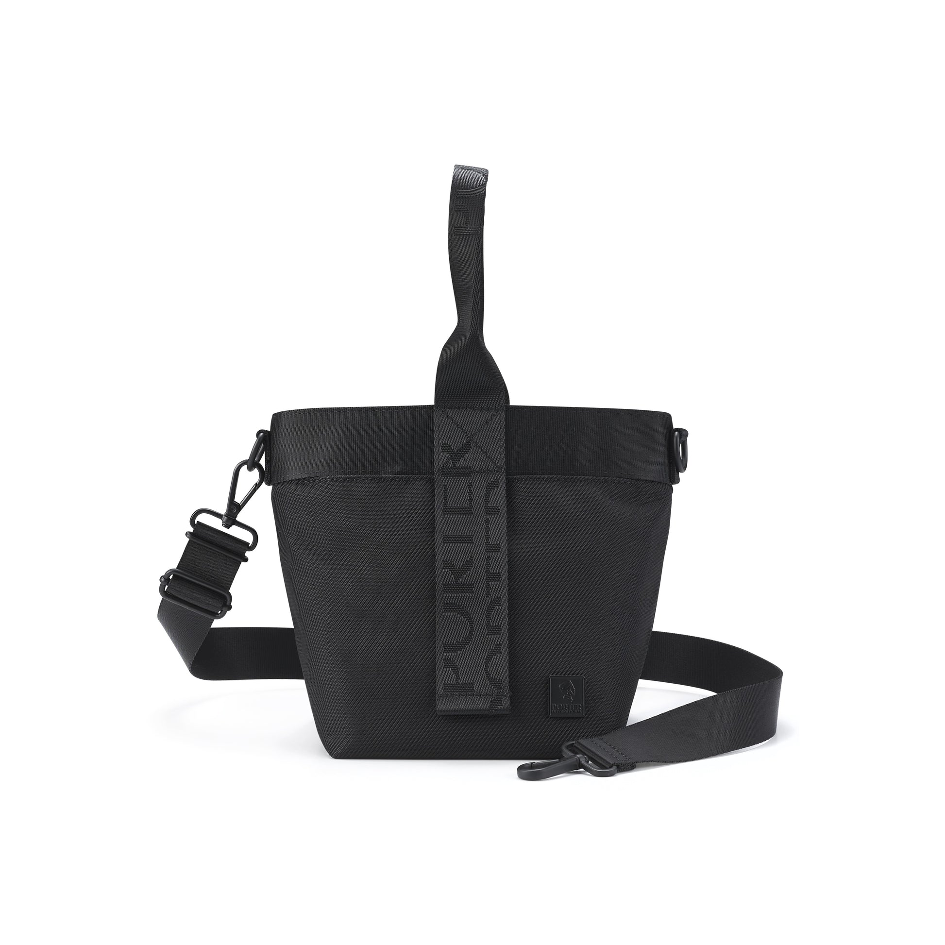 PORTER INTERNATIONAL Sway Handbag Black lightweight handbag utility design adjustable strap everyday carry bag