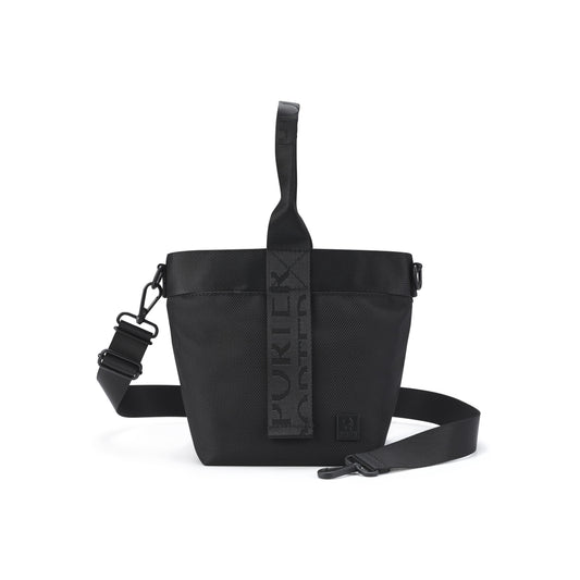 PORTER INTERNATIONAL Sway Handbag Black lightweight handbag utility design adjustable strap everyday carry bag
