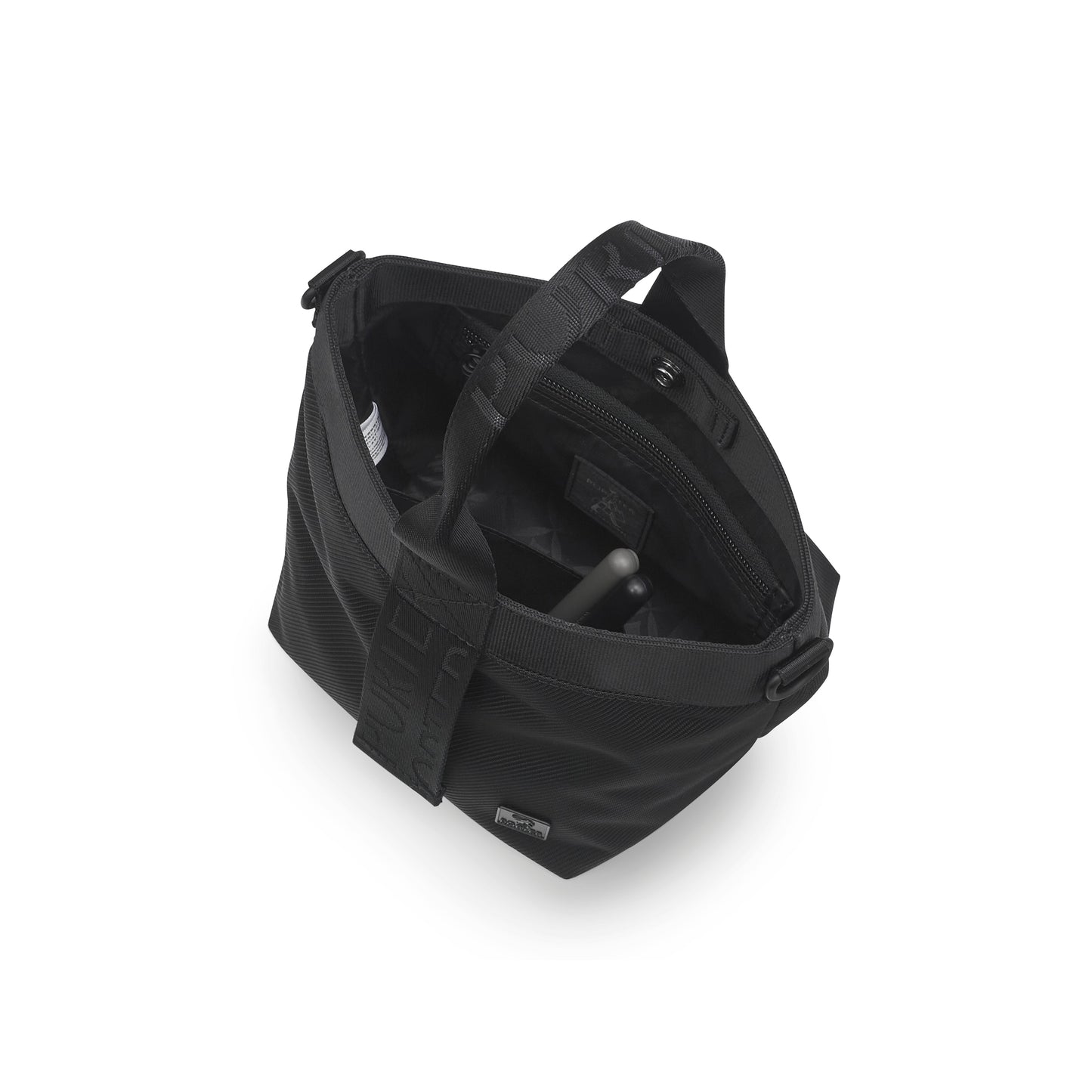PORTER INTERNATIONAL Sway Handbag Black lightweight handbag utility design adjustable strap everyday carry bag
