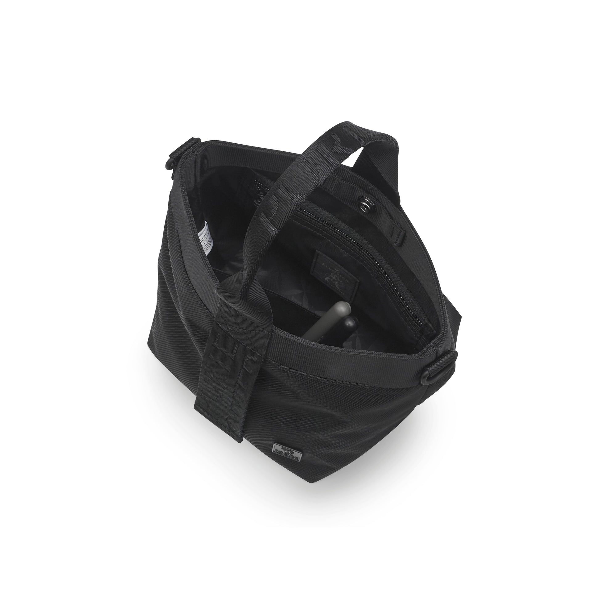 PORTER INTERNATIONAL Sway Handbag Black lightweight handbag utility design adjustable strap everyday carry bag