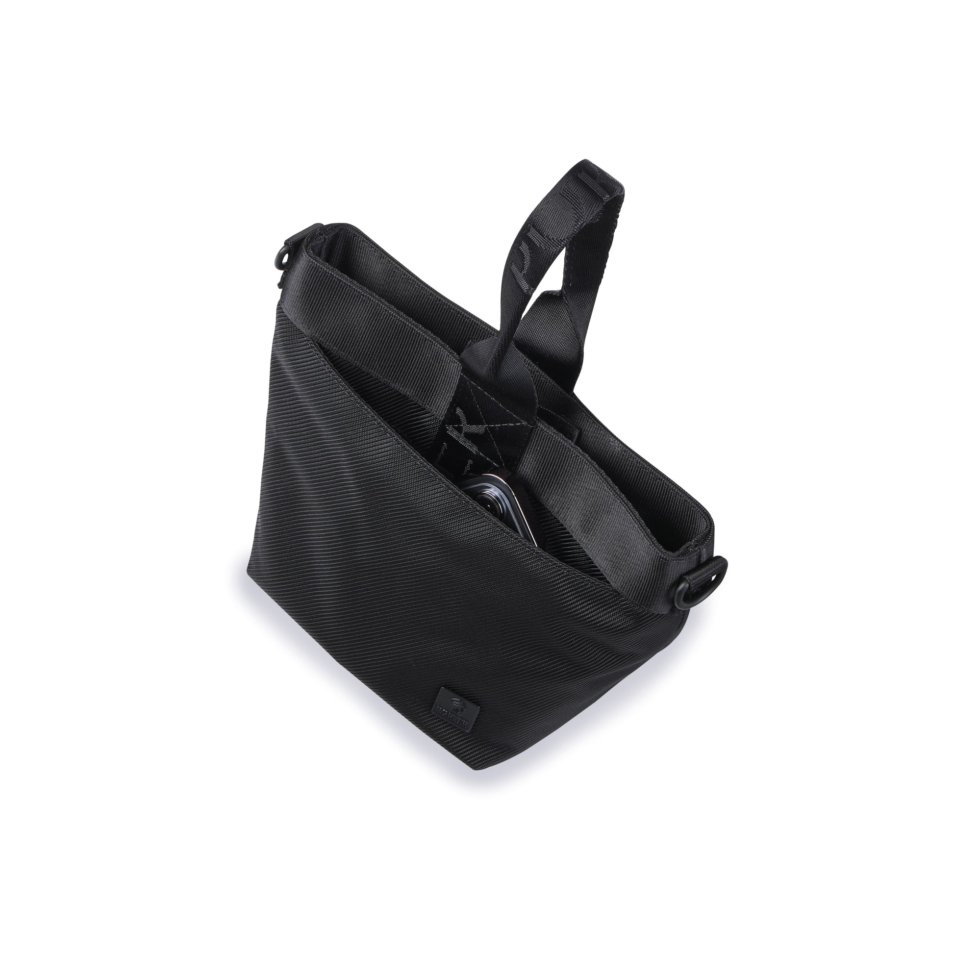 PORTER INTERNATIONAL Sway Handbag Black lightweight handbag utility design adjustable strap everyday carry bag