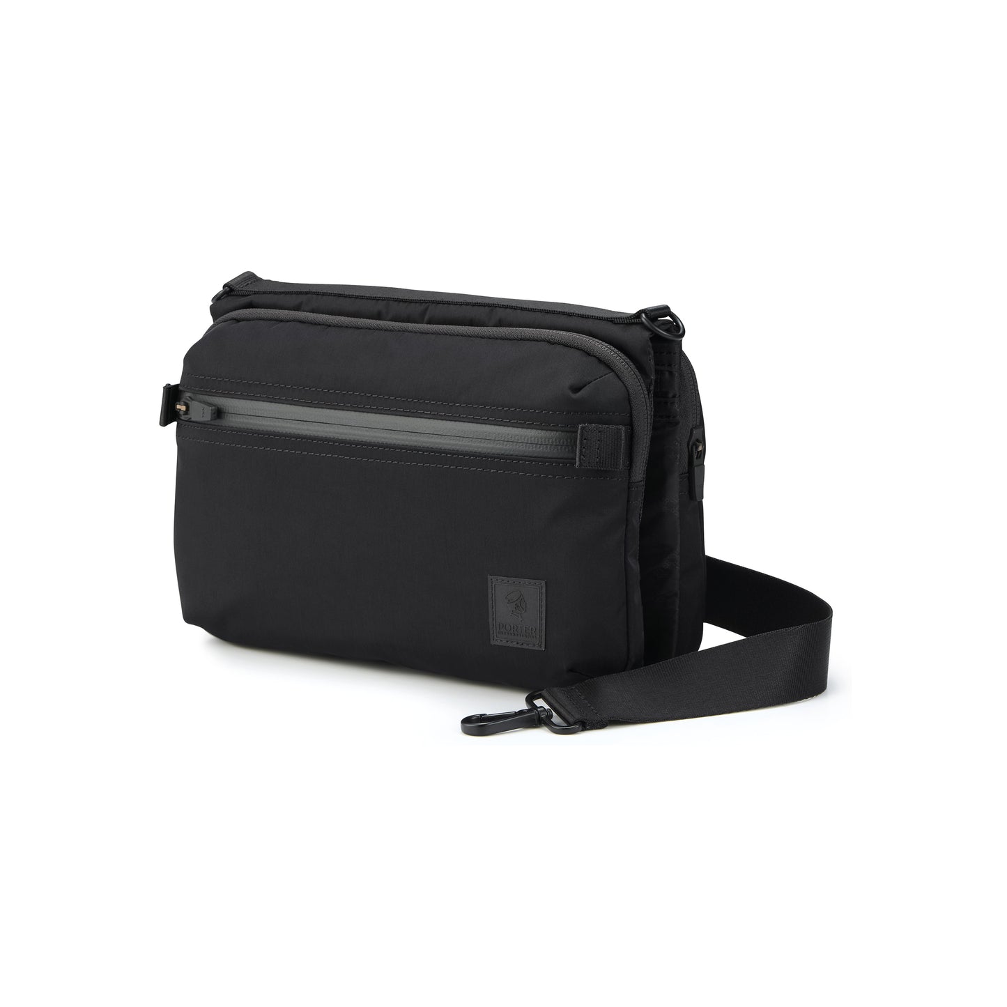 PORTER INTERNATIONAL Venture Shoulder Bag Black shoulder bag utility design adjustable strap lightweight everyday carry accessory