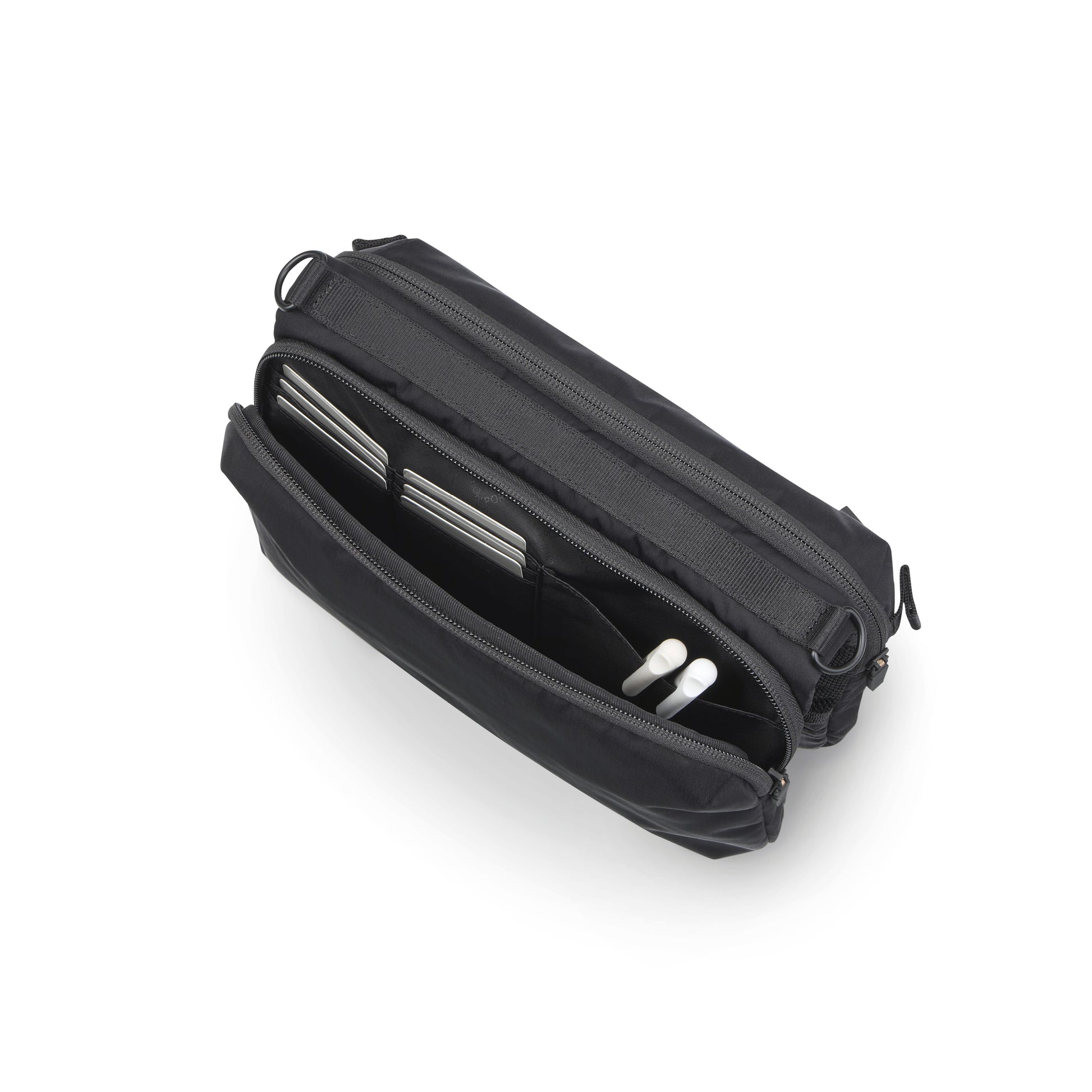 PORTER INTERNATIONAL Venture Shoulder Bag Black shoulder bag utility design adjustable strap lightweight everyday carry accessory