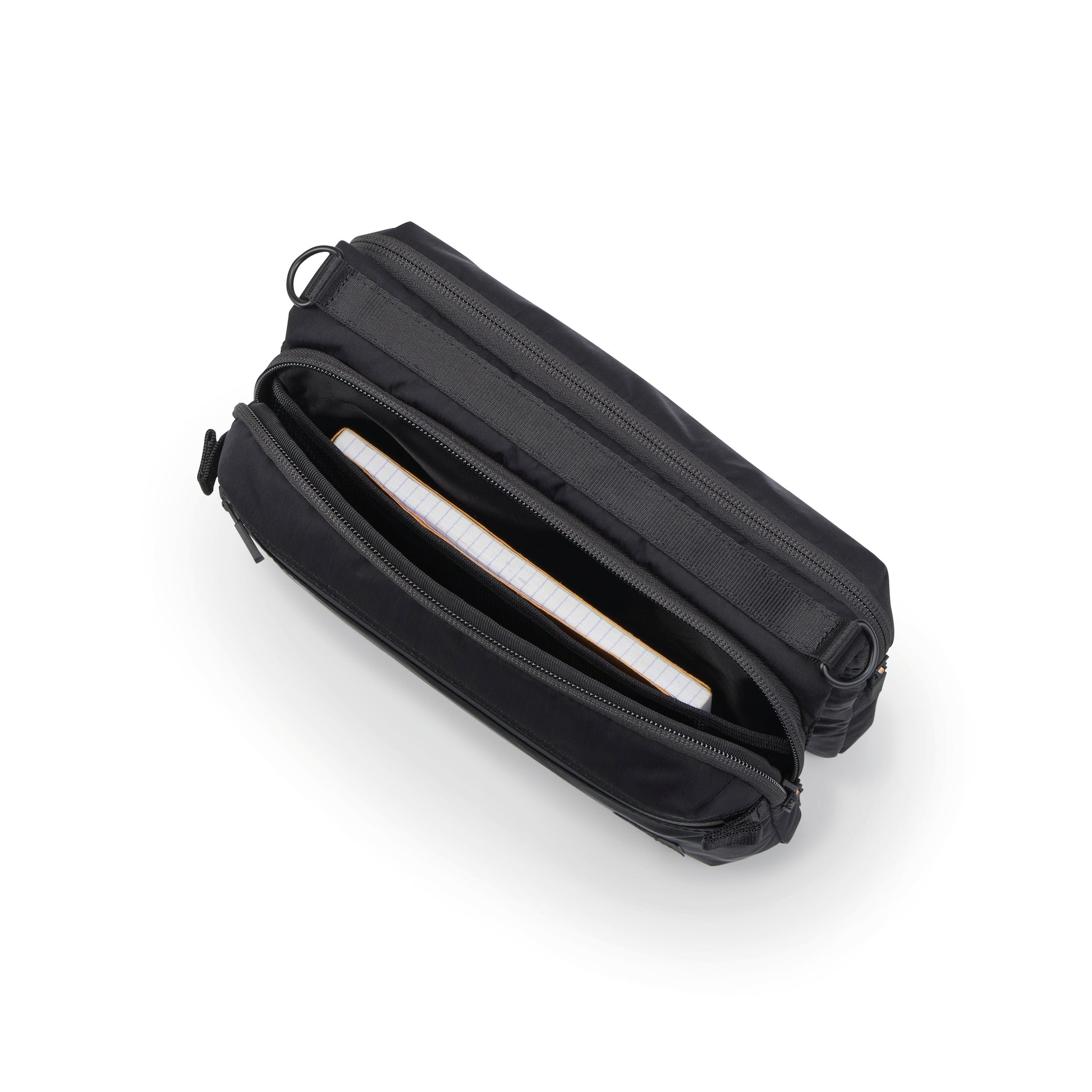 PORTER INTERNATIONAL Venture Shoulder Bag Black shoulder bag utility design adjustable strap lightweight everyday carry accessory