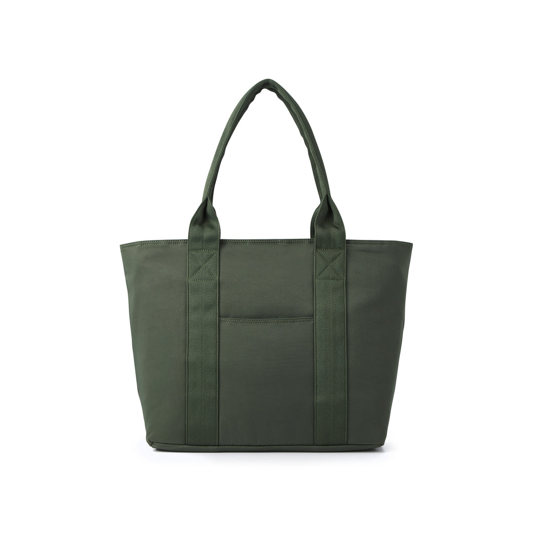 PORTER INTERNATIONAL Anchor Tote (M) 'Forest Green' - rear view