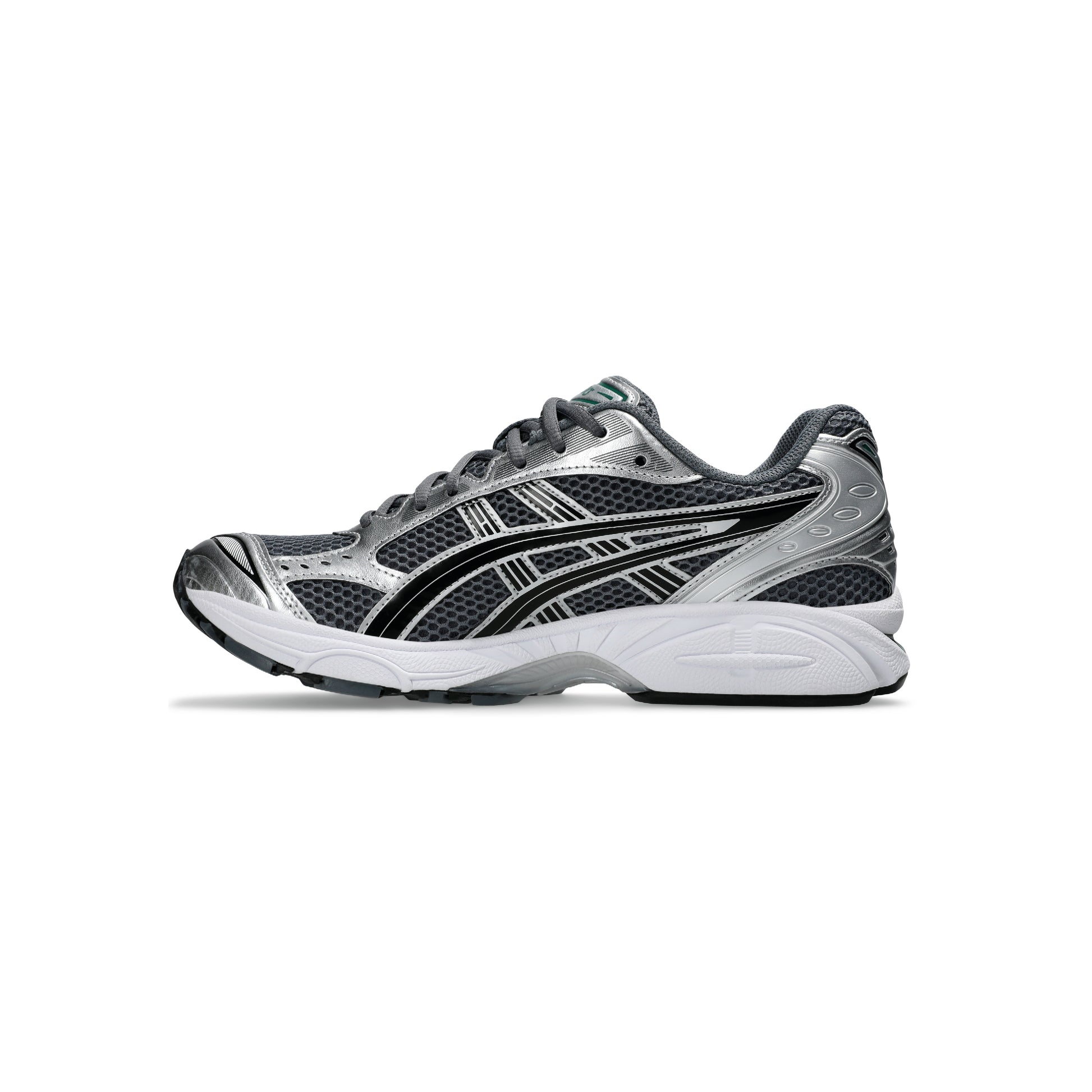 Asics Gel-Kayano 14 Metropolis Jasper Green running shoes with GEL™ cushioning and durable rubber outsole