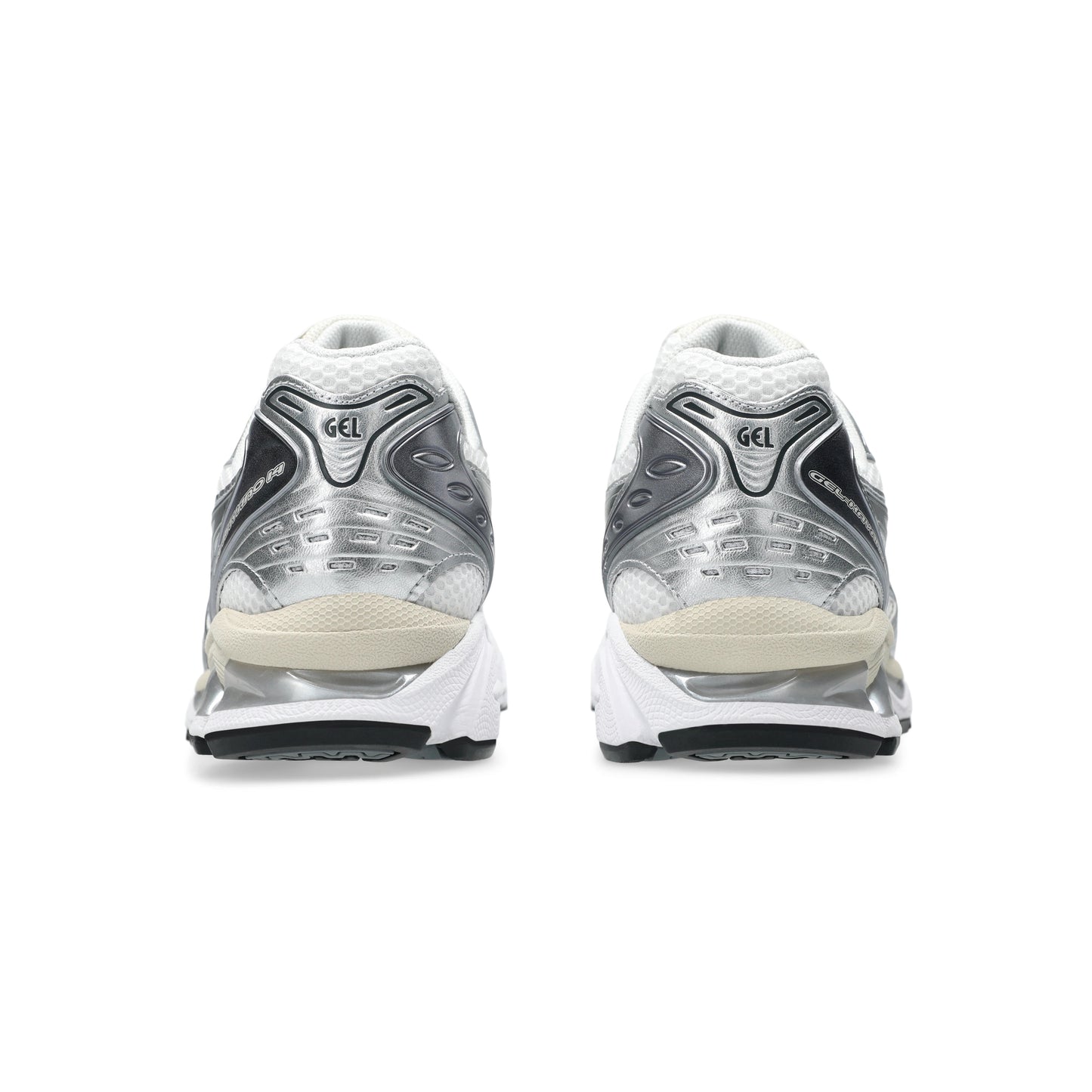 ASICS GEL-KAYANO 14 White Ivory lifestyle running shoes GEL cushioning silver mesh retro sneaker everyday wear