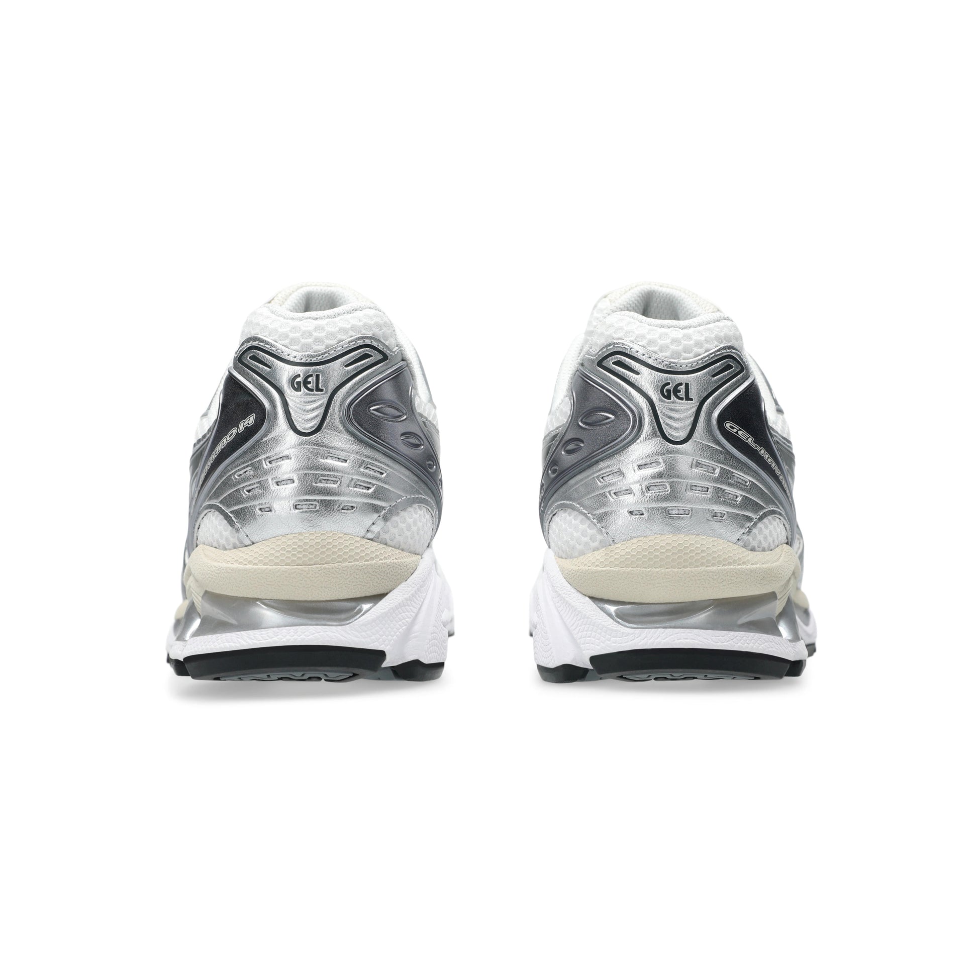 ASICS GEL-KAYANO 14 White Ivory lifestyle running shoes GEL cushioning silver mesh retro sneaker everyday wear