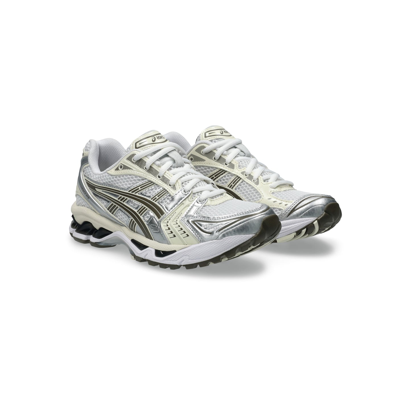 ASICS GEL-KAYANO 14 White Ivory running sneaker with GEL cushioning