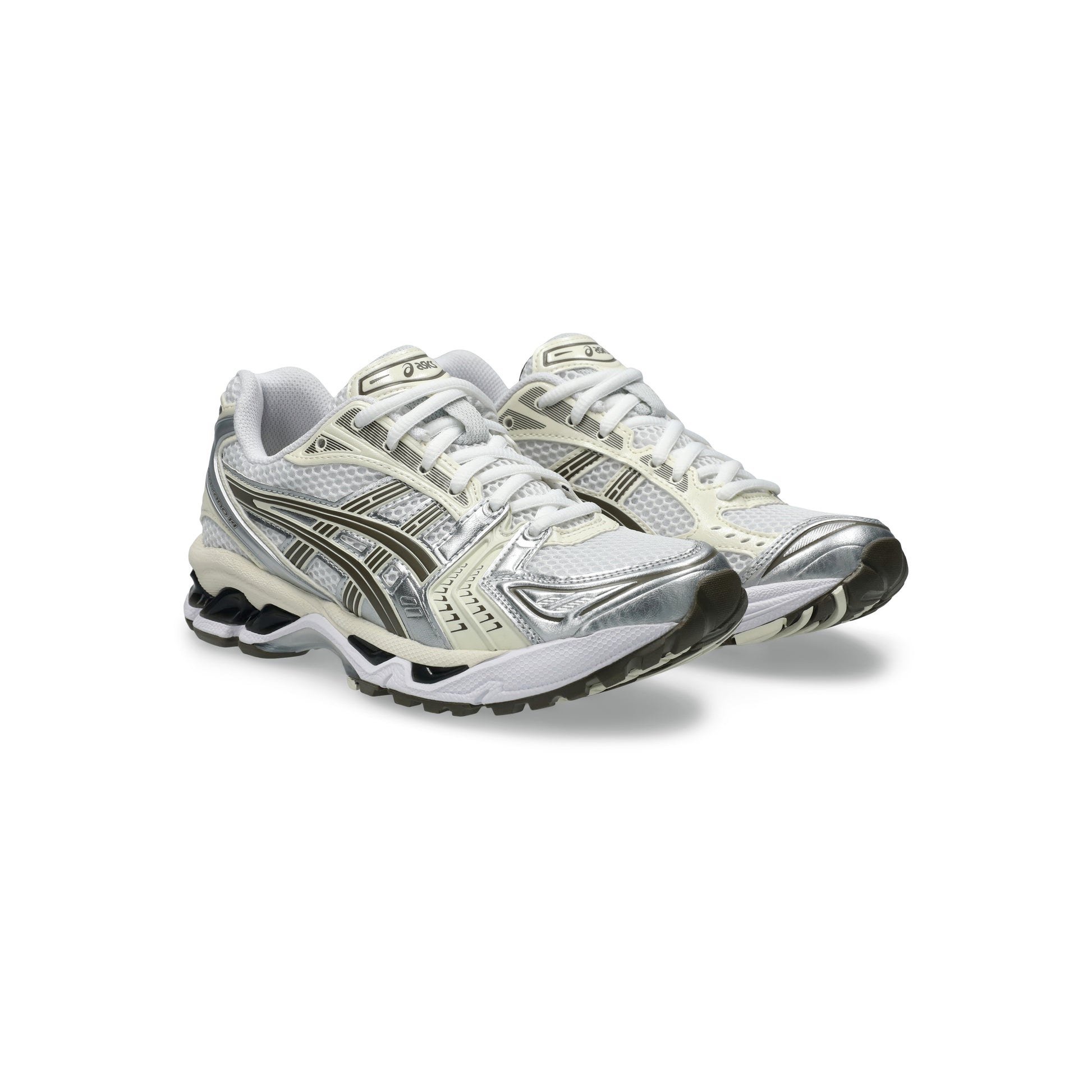 ASICS GEL-KAYANO 14 White Ivory running sneaker with GEL cushioning
