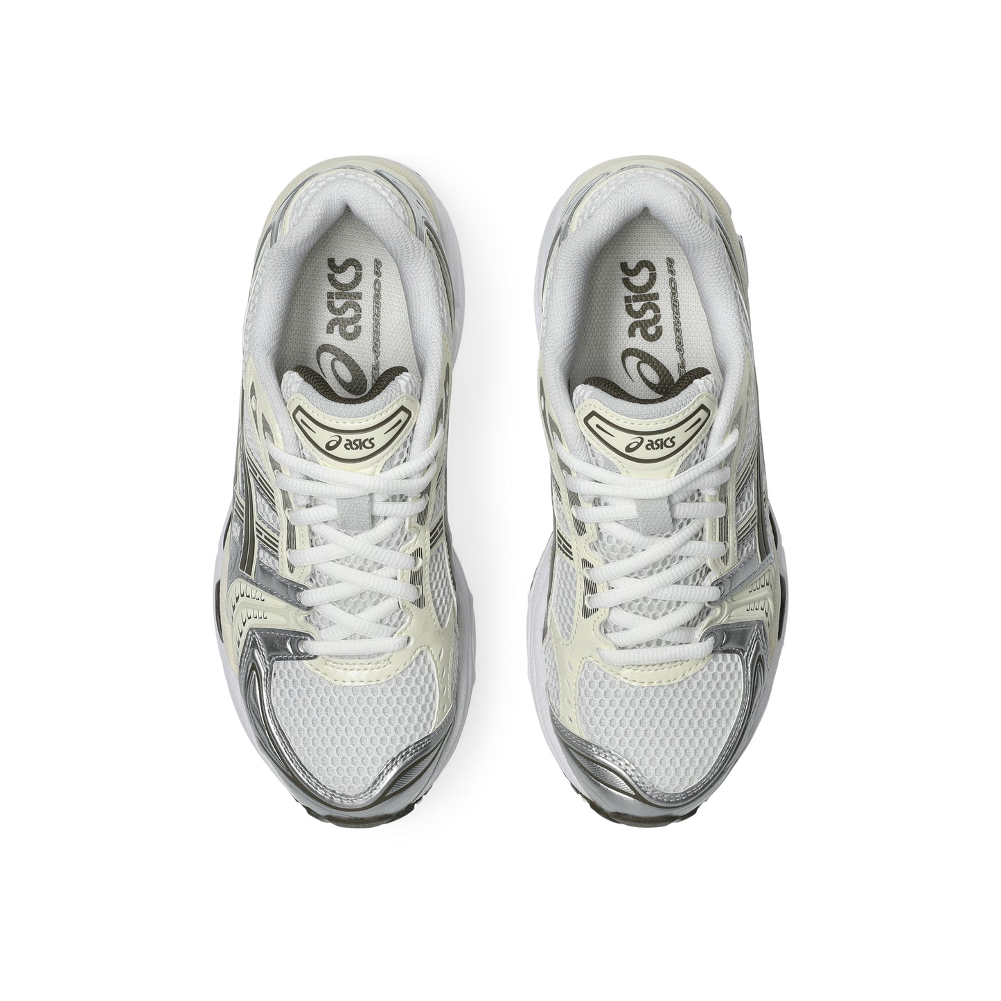 ASICS GEL-KAYANO 14 White Ivory running sneaker with GEL cushioning