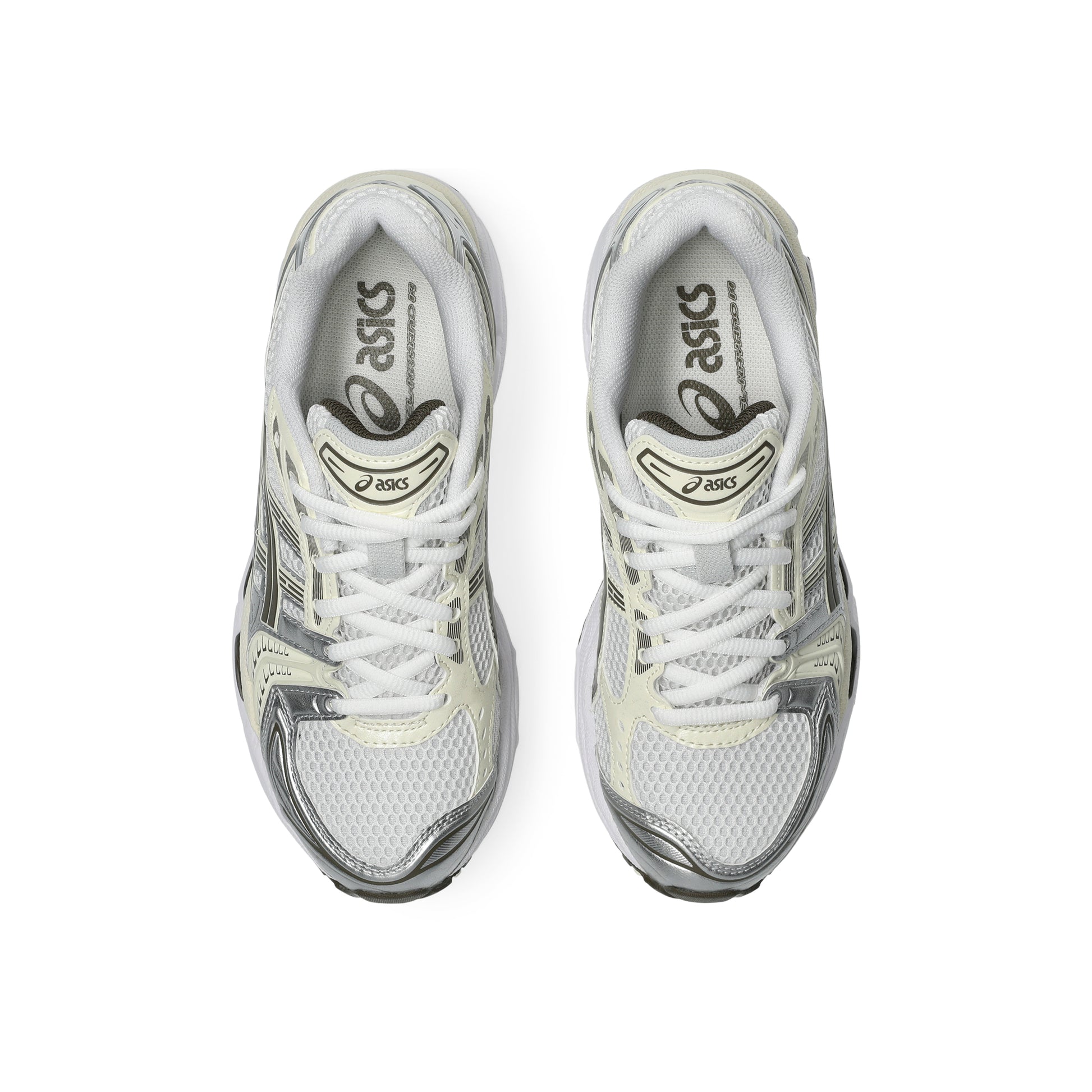 ASICS GEL-KAYANO 14 White Ivory running sneaker with GEL cushioning
