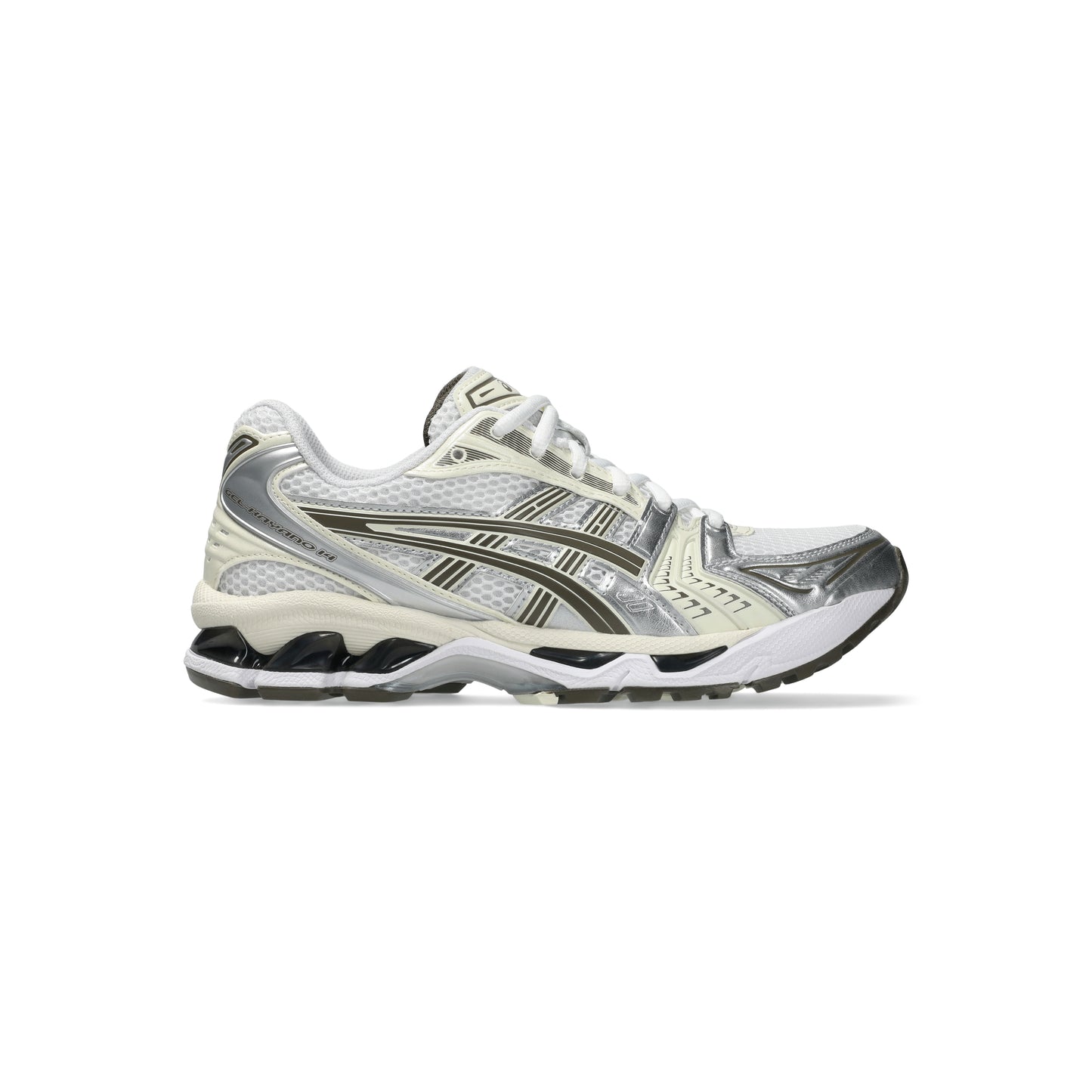 ASICS GEL-KAYANO 14 White Ivory running sneaker with GEL cushioning