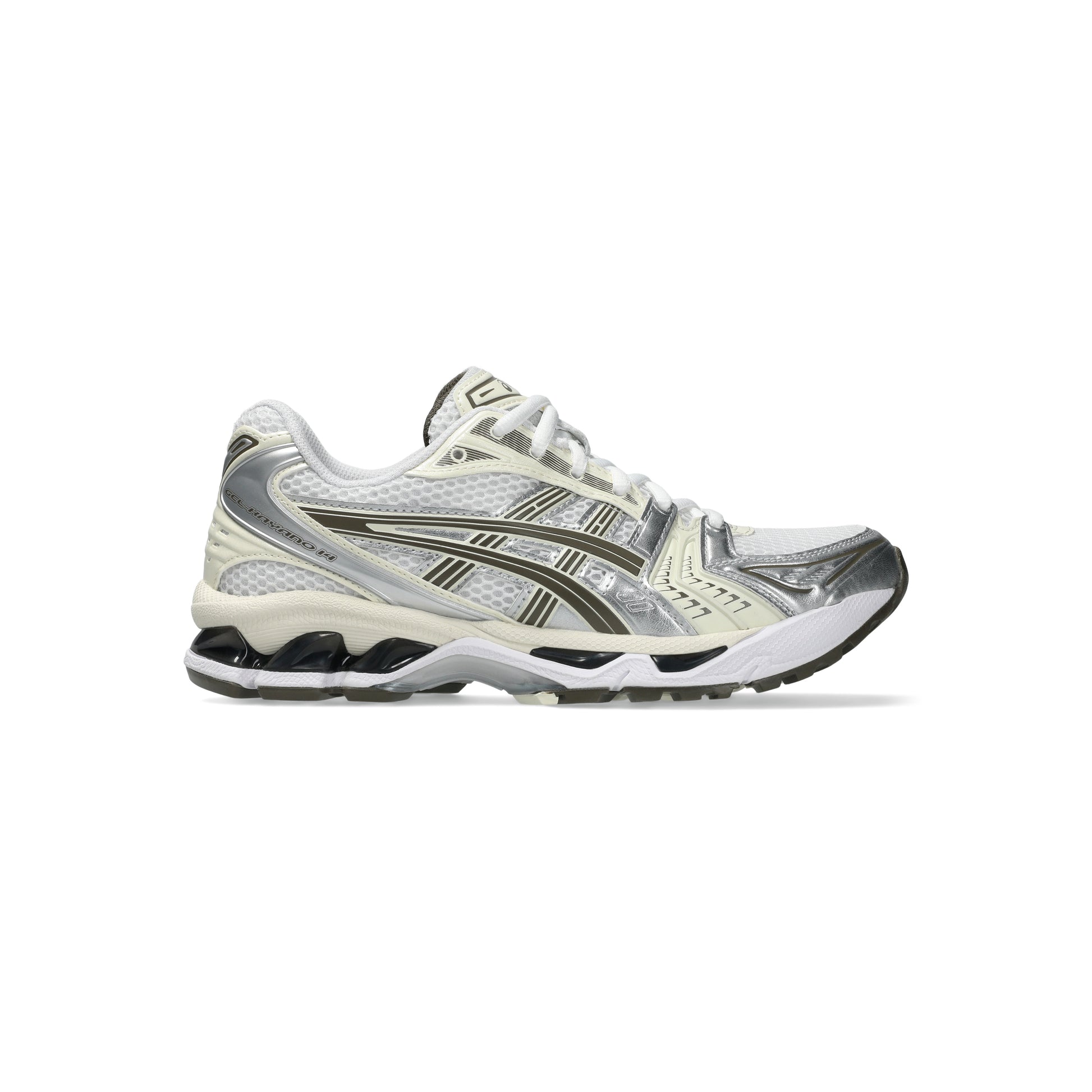 ASICS GEL-KAYANO 14 White Ivory running sneaker with GEL cushioning