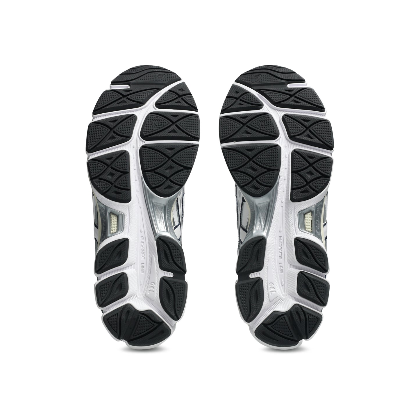 ASICS GEL-NYC 2055 White Midnight sneaker with GEL cushioning breathable mesh upper and retro running design