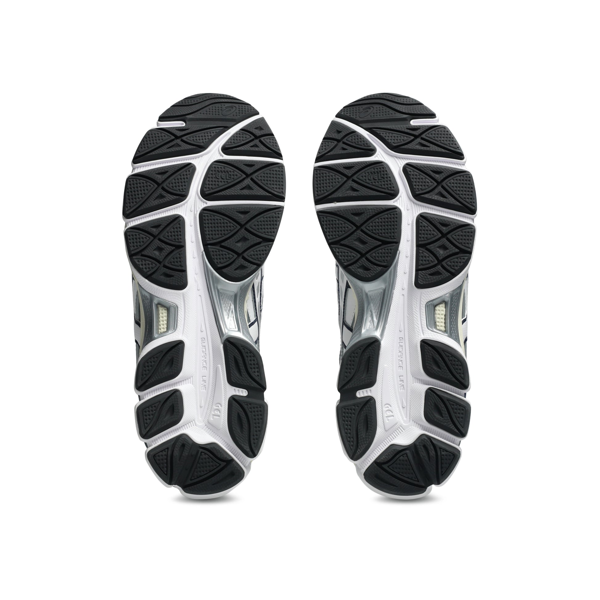 ASICS GEL-NYC 2055 White Midnight sneaker with GEL cushioning breathable mesh upper and retro running design