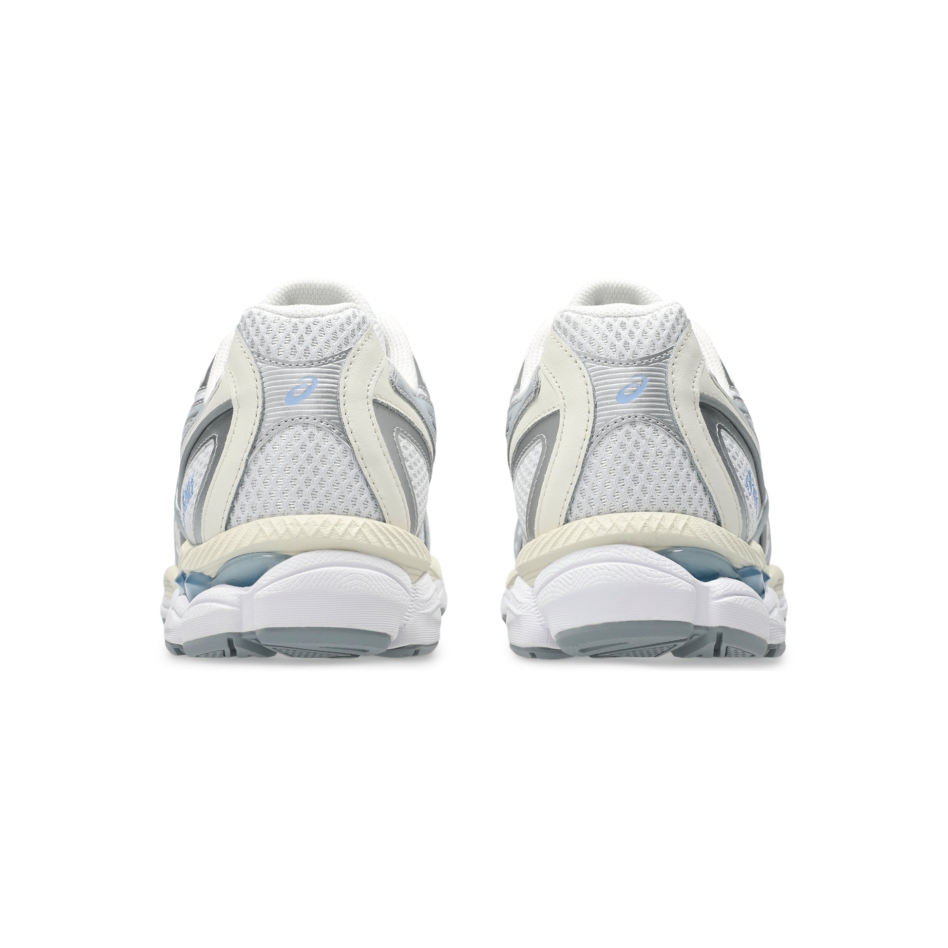 Asics GEL-NYC 2055 White Piedmont Grey running shoes with GEL™ cushioning and rubber outsole