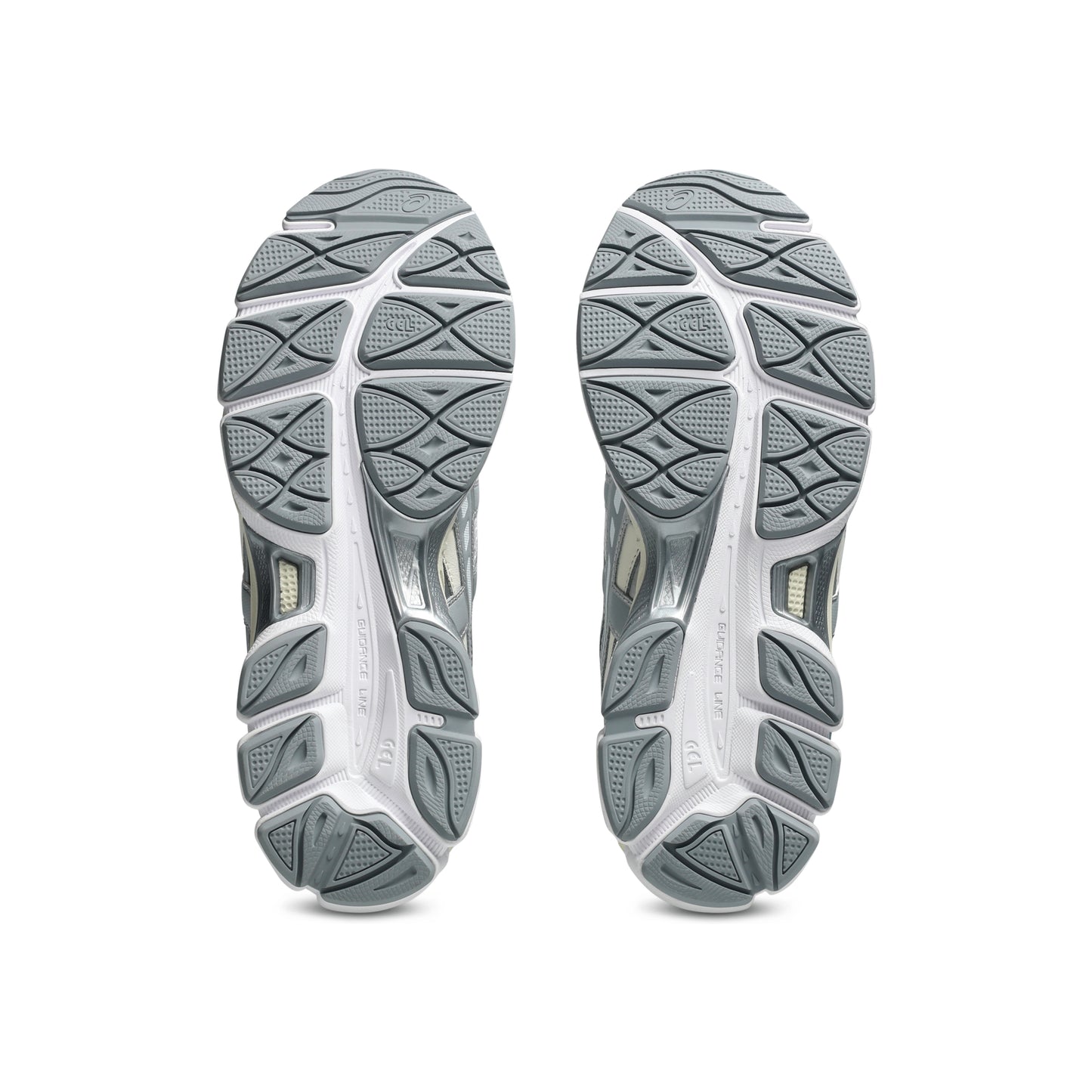 Asics GEL-NYC 2055 White Piedmont Grey running shoes with GEL™ cushioning and rubber outsole