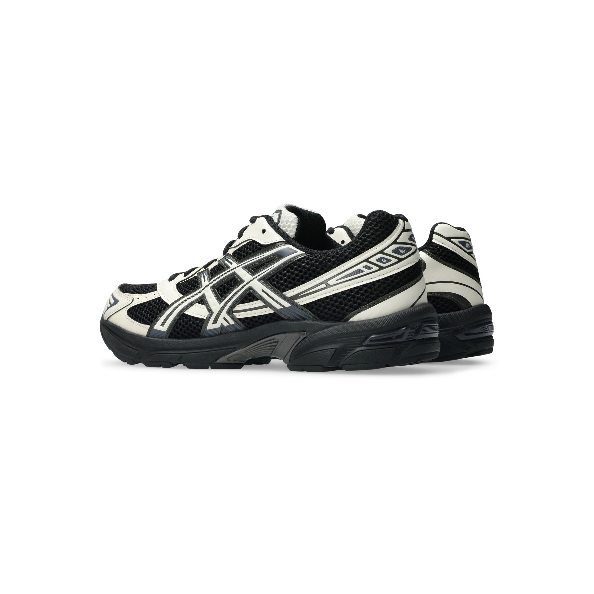 ASICS GEL-1130 Black Cream lifestyle running shoes GEL cushioning retro mesh sneaker everyday wear
