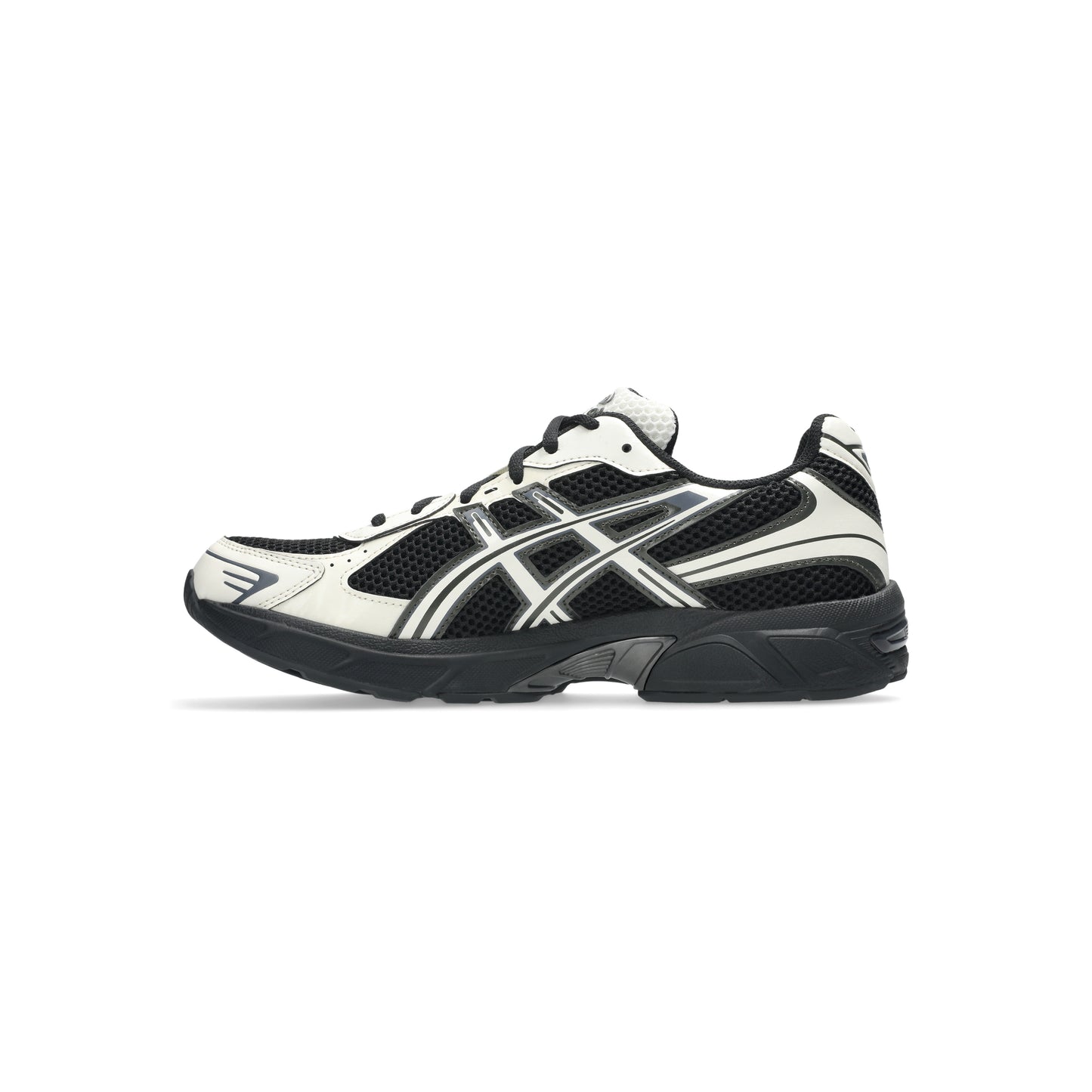 ASICS GEL-1130 Black Cream lifestyle running shoes GEL cushioning retro mesh sneaker everyday wear