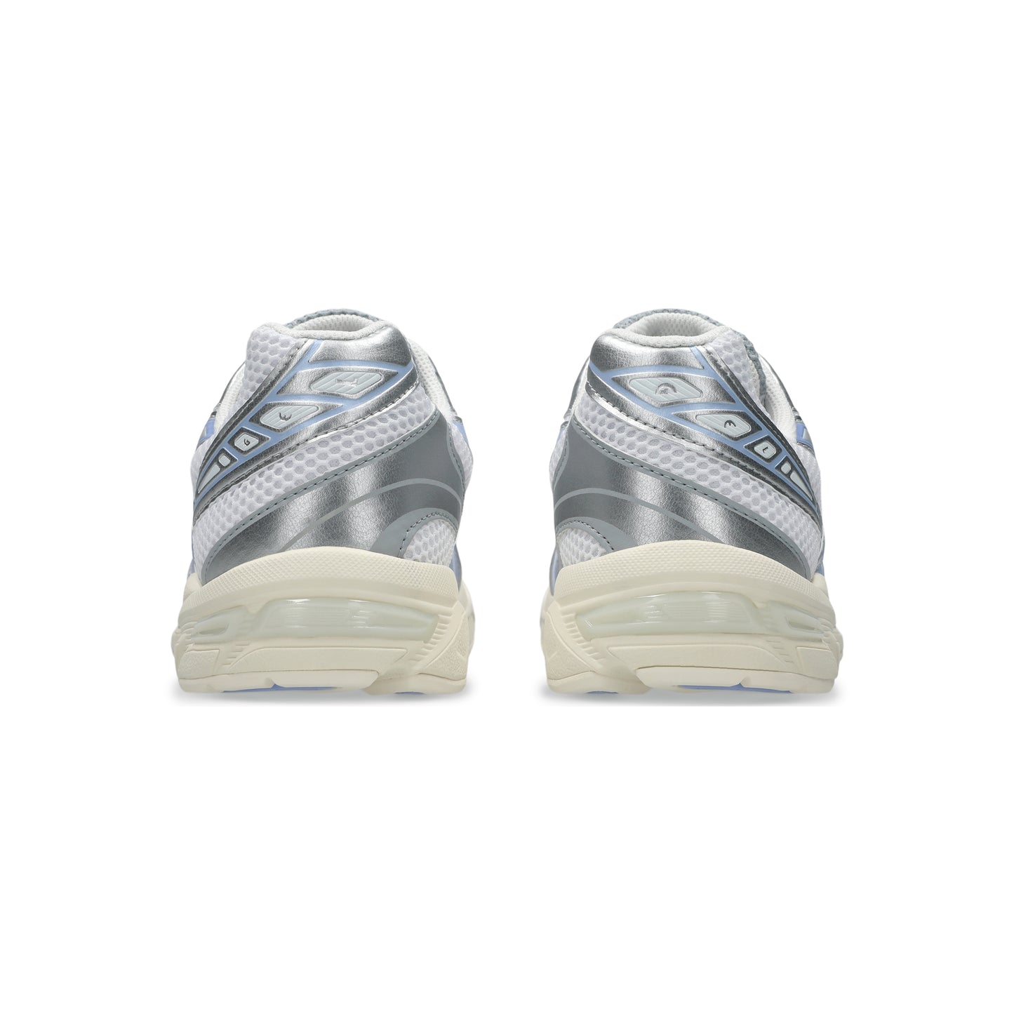 Asics GEL-1130 White Light Sapphire running shoes with breathable mesh upper and GEL cushioning
