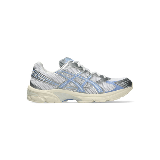 Asics GEL-1130 White Light Sapphire running shoes with breathable mesh upper and GEL cushioning